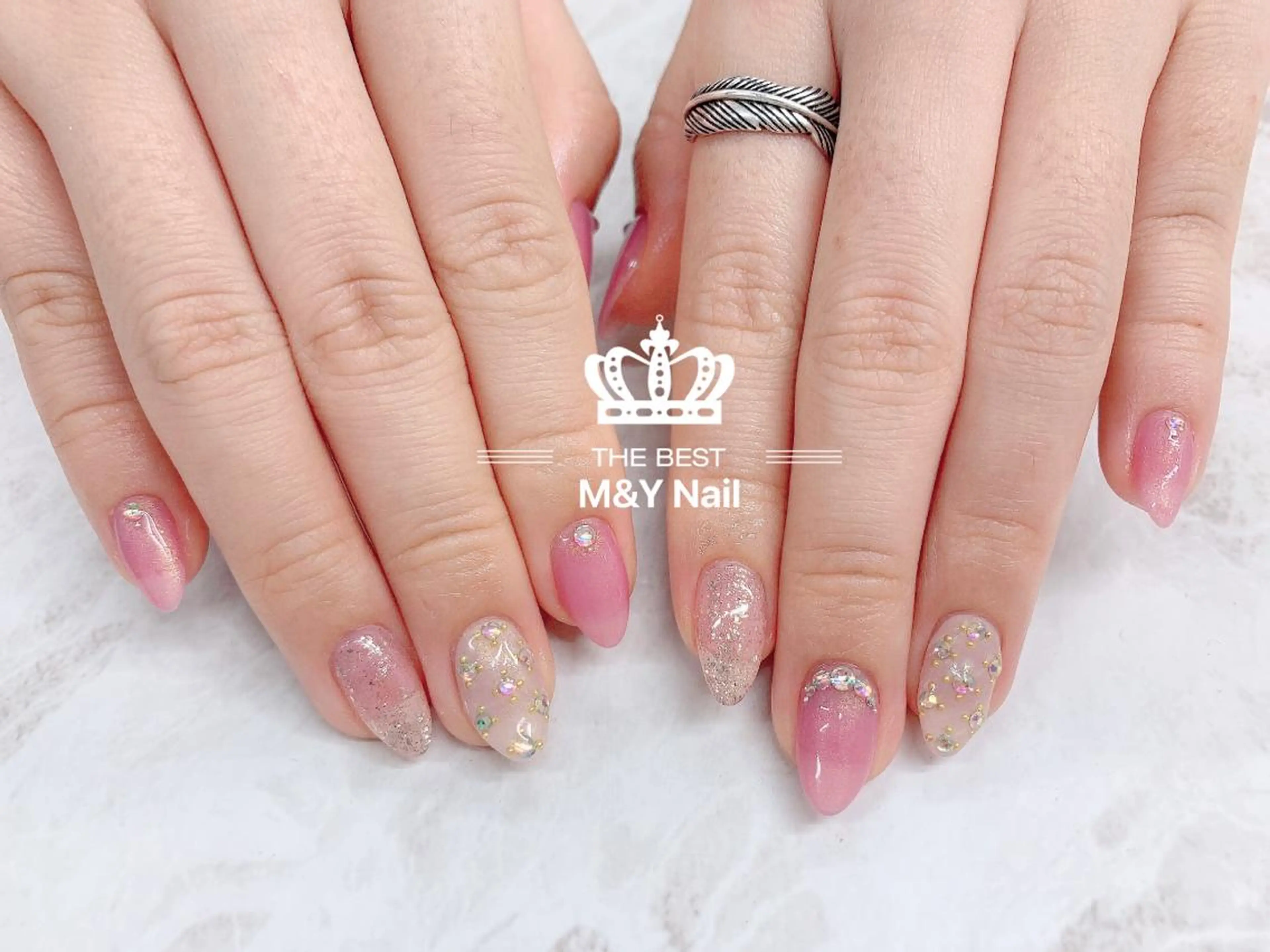 カラー ネイル ハンドネイル M&Y NailSalonのネイルデザイン