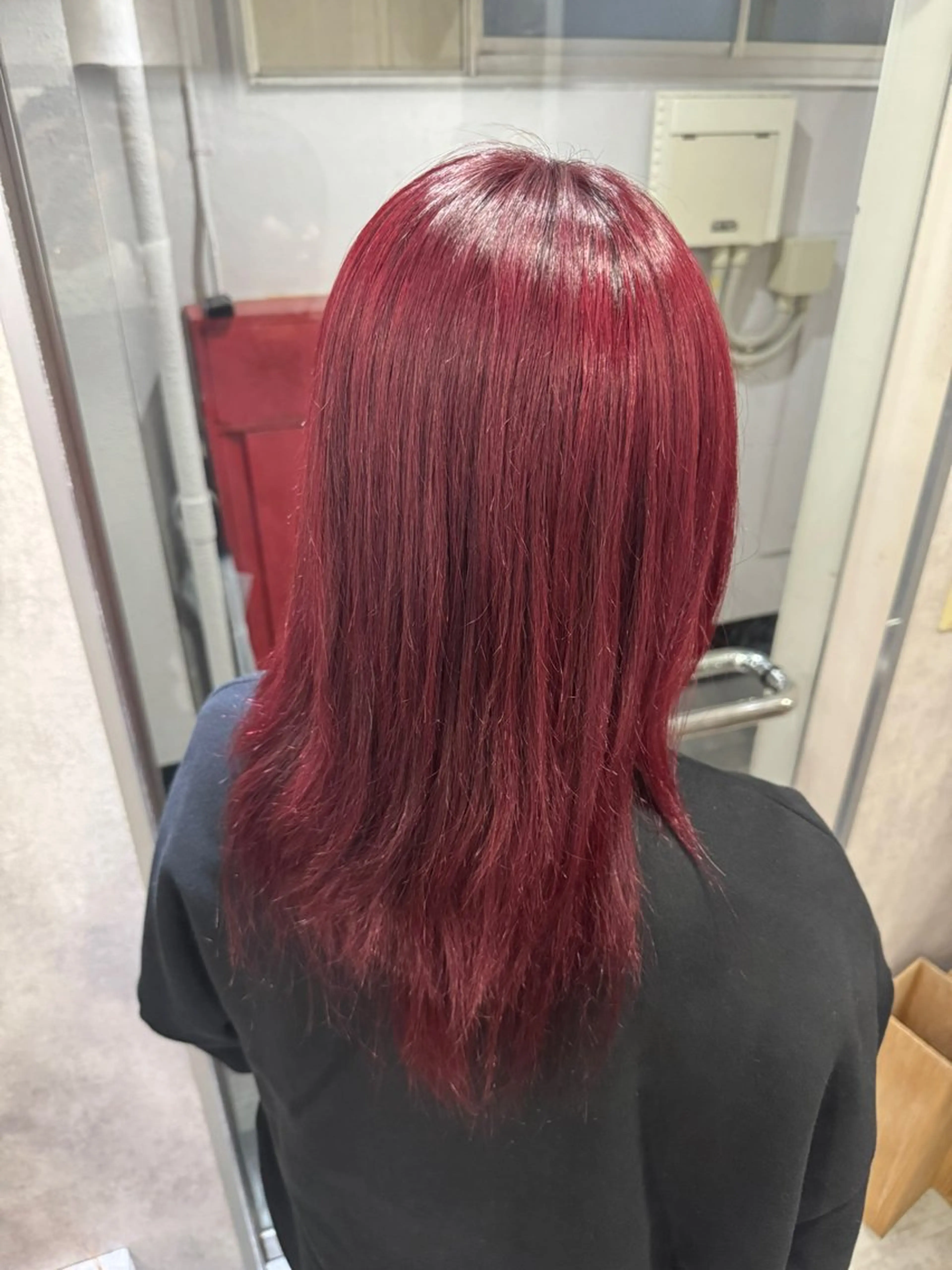 セミロング エクステ/ハイトーン joeのヘアスタイル