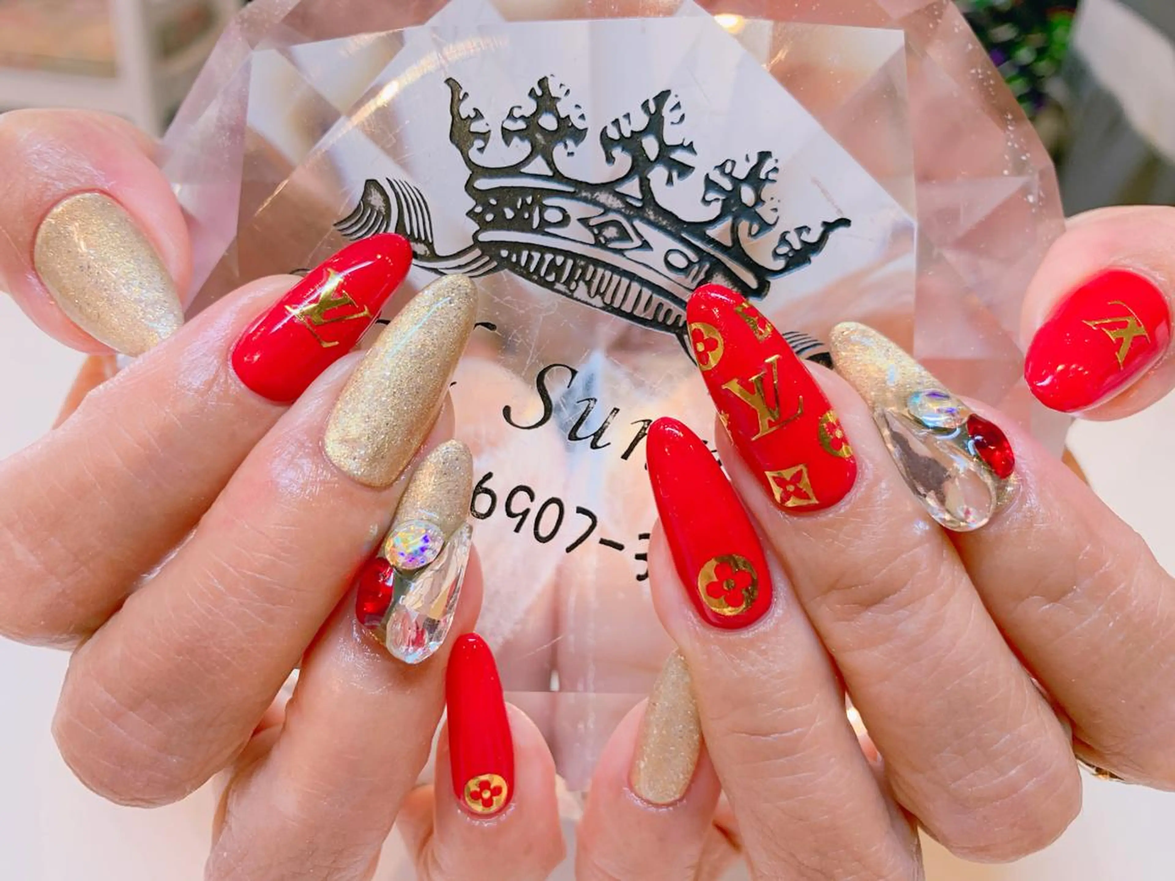 ネイル 長さだし専門店 M2　rikaのネイルデザイン