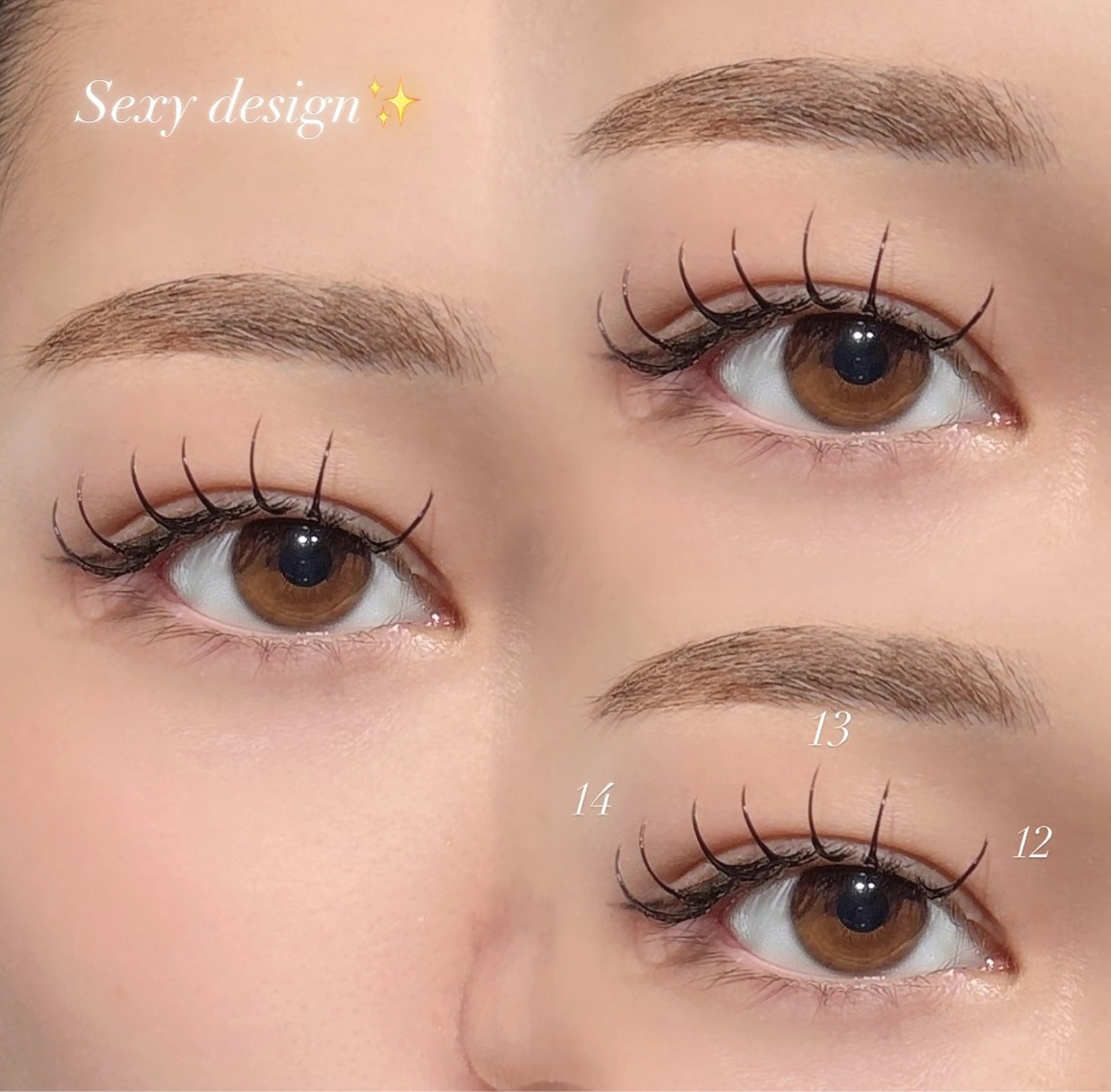 マツエク・マツパ CreBiA💘 ことみのマツエク・マツパデザイン