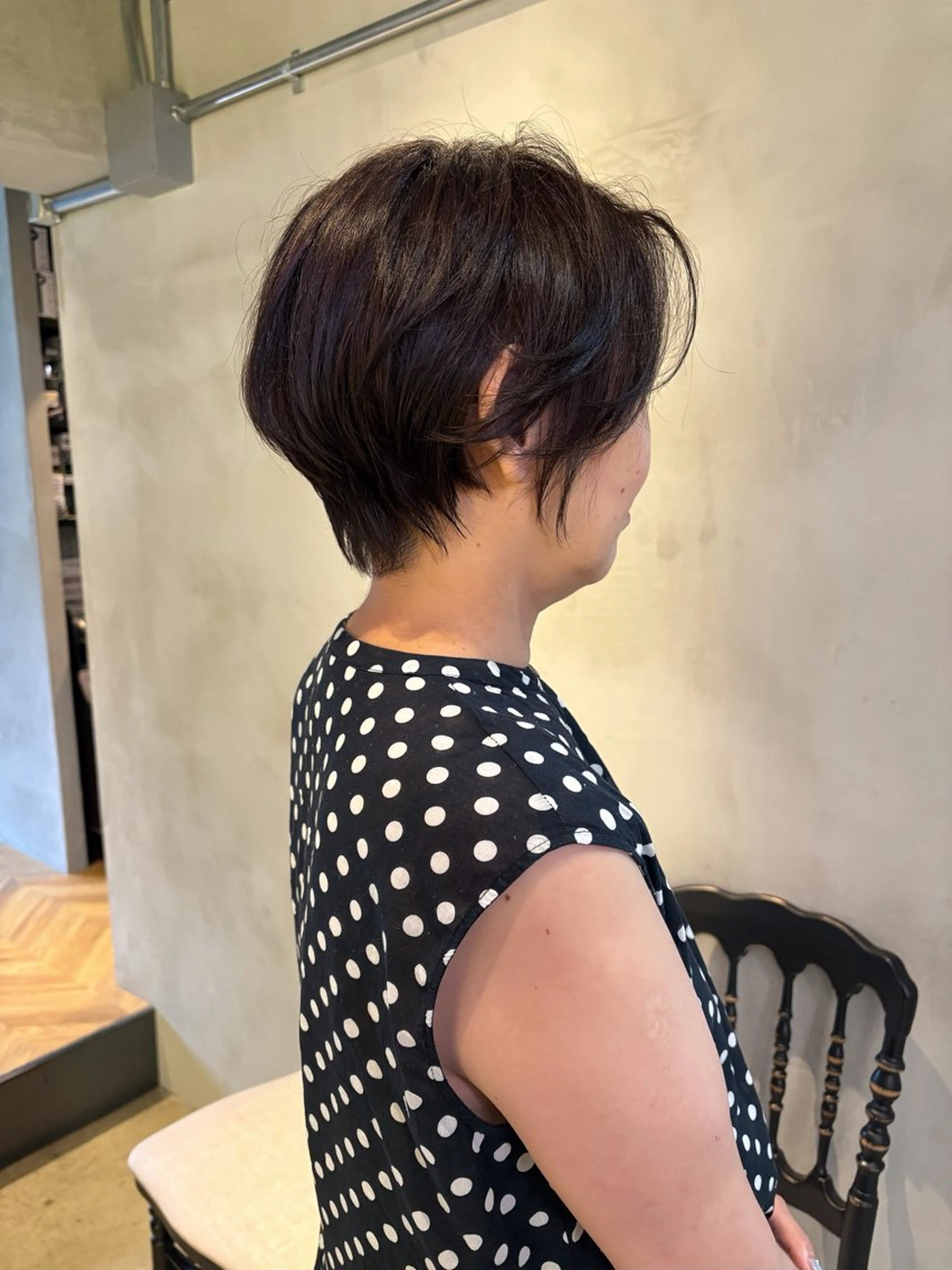 ショート ショートヘア とびまつ /ショート/脱白髪染のヘアスタイル