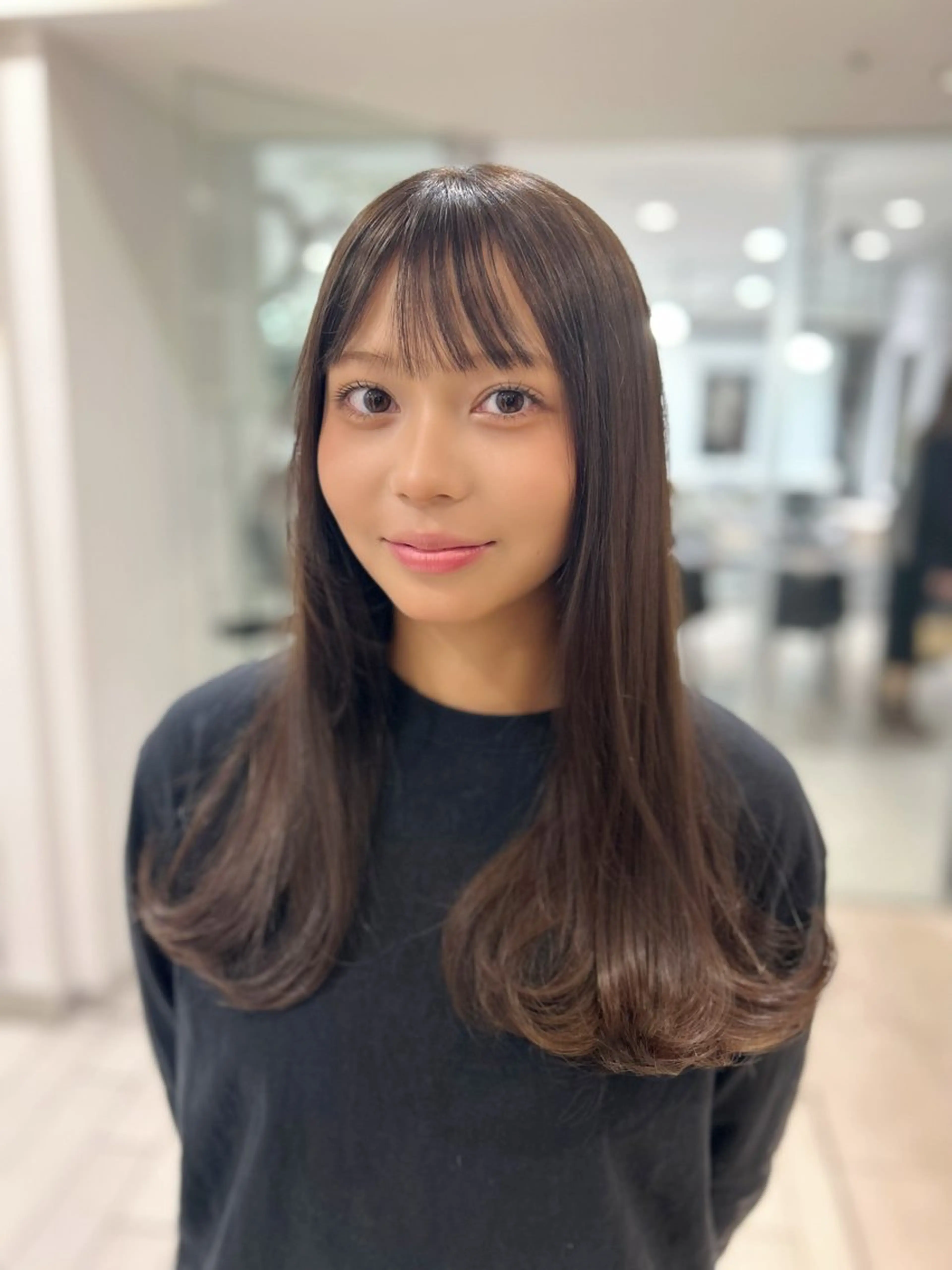 ロング カラー ブラウンカラー 新横浜CLOVER 本店🍀 鈴木 陽太のヘアスタイル
