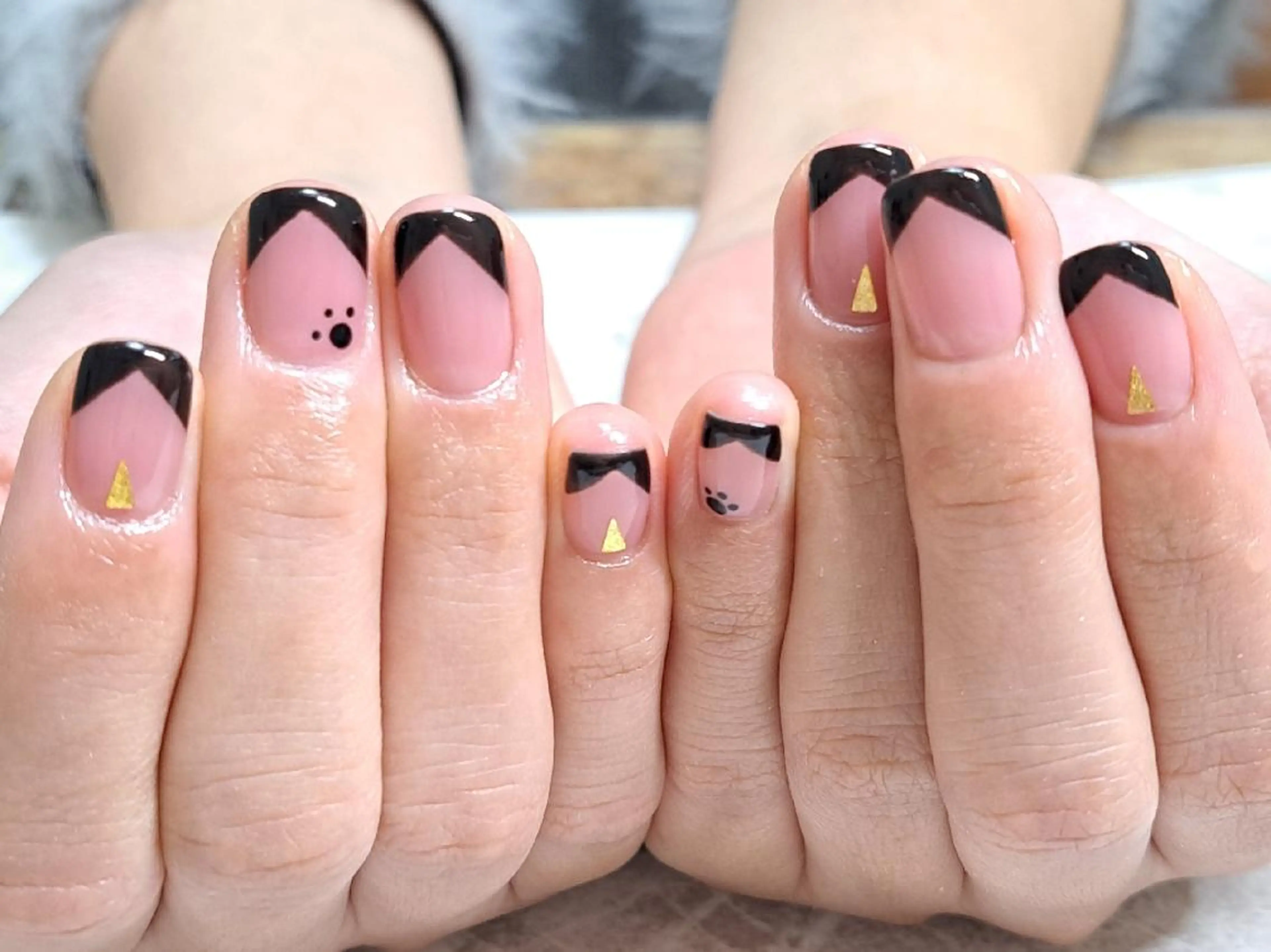 ネイル フレンチネイル Lupinus所属・Lupinus ルピナスのネイルデザイン