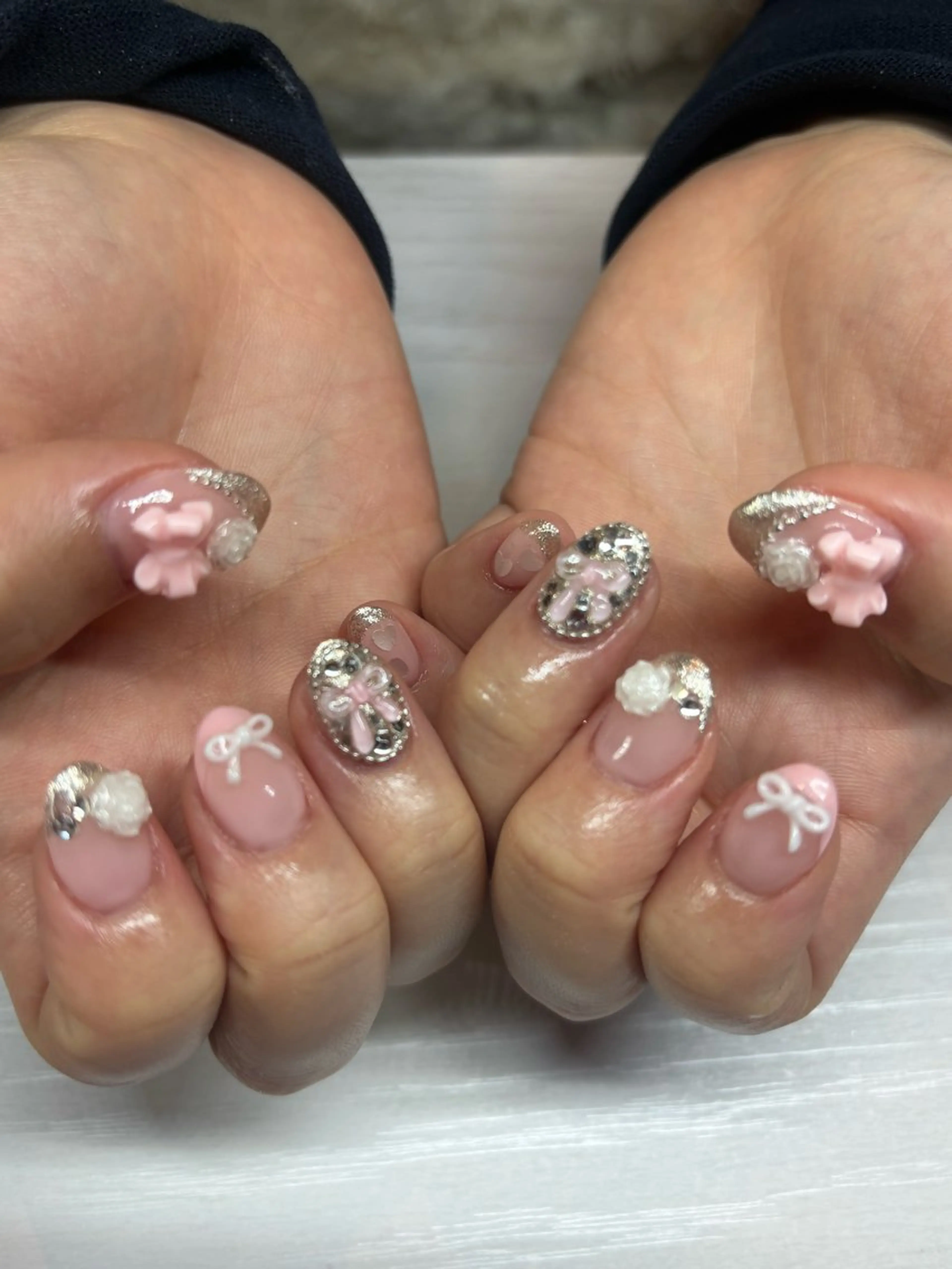ネイル ハンドネイル share＋honmachi所属・rn__nail ♡のネイルデザイン