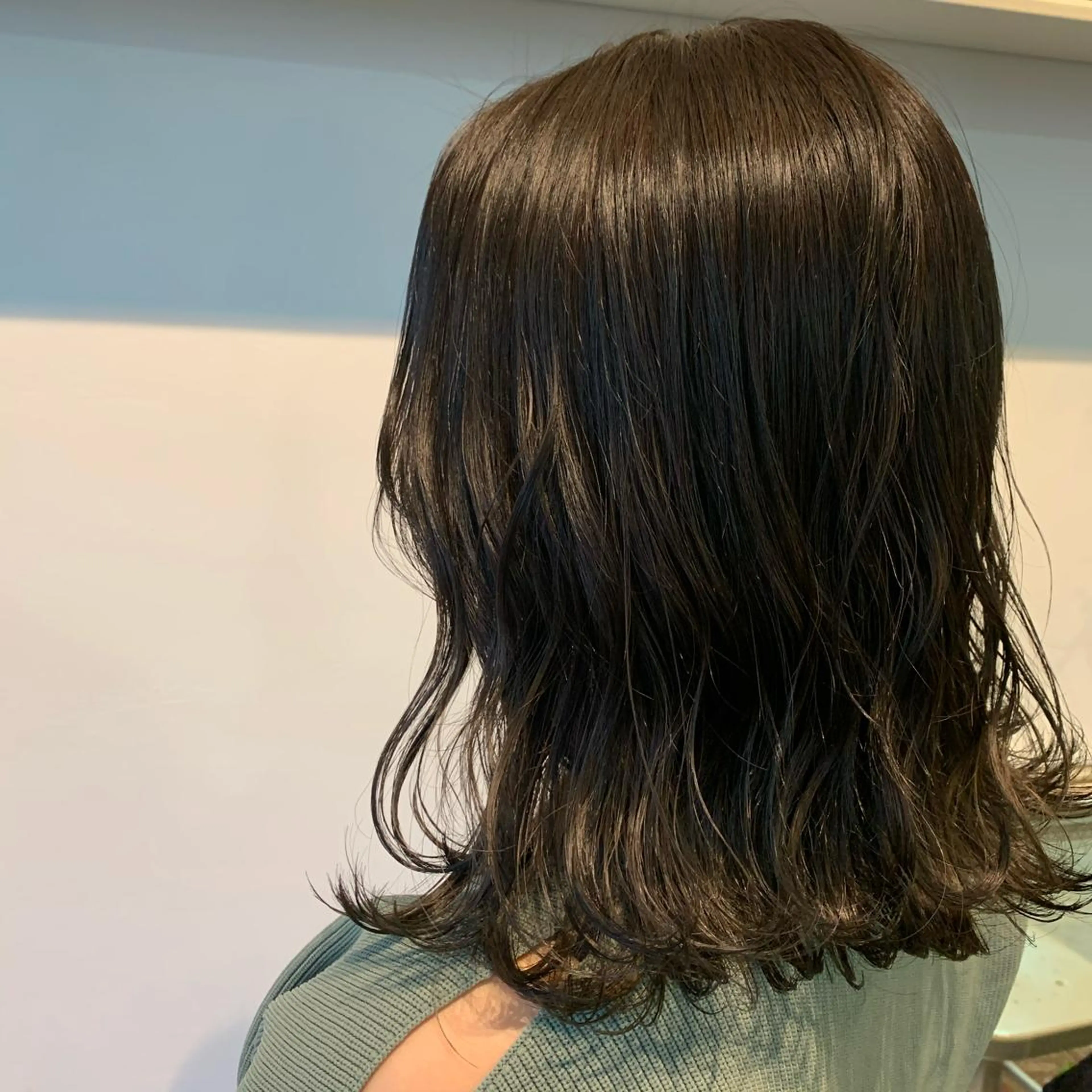 ミディアム カラー ヘアアレンジ カット ヘアカラー トリートメント 山崎 澪 レイヤーカット/大宮のヘアスタイル