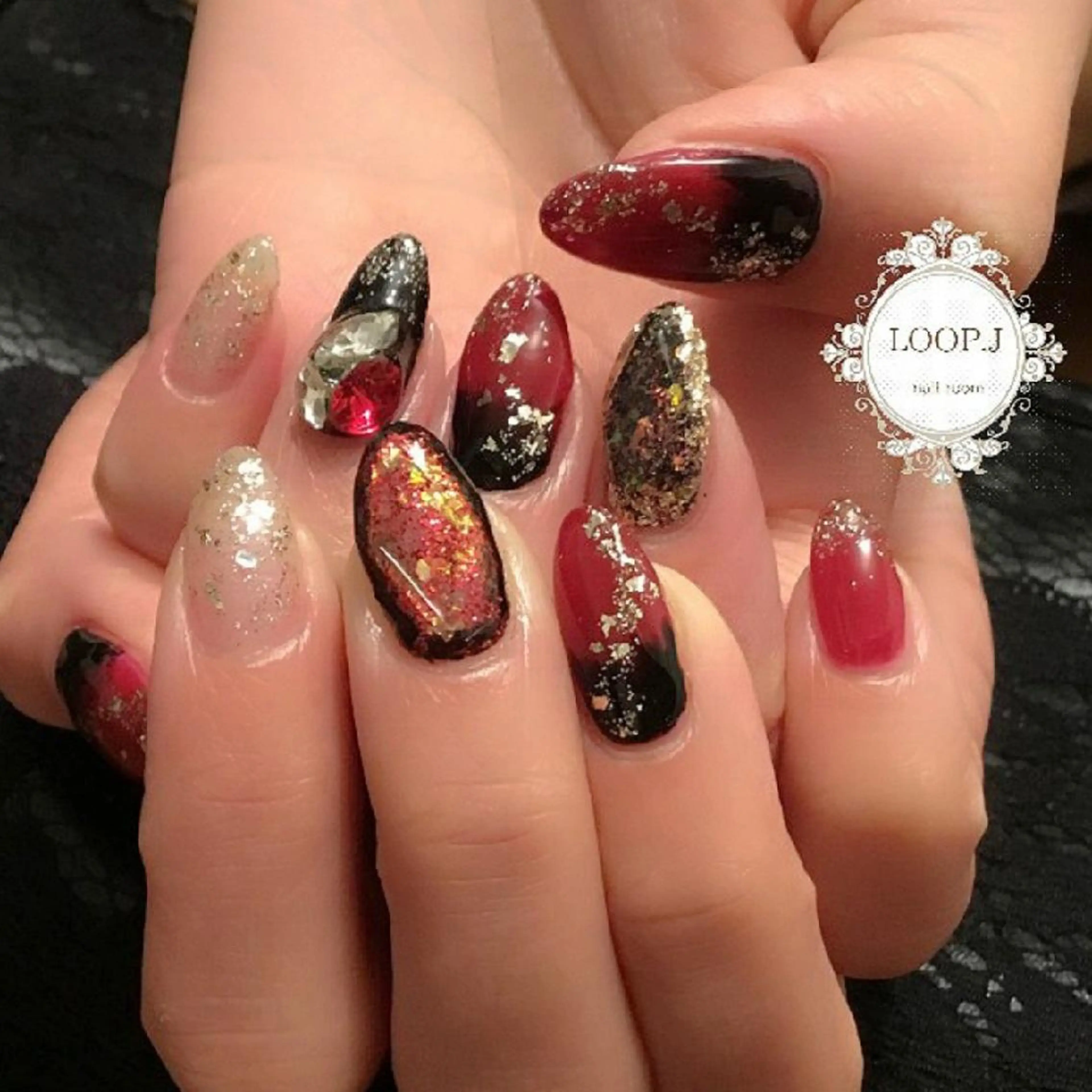 ネイル おおくぼ めぐみのネイルデザイン