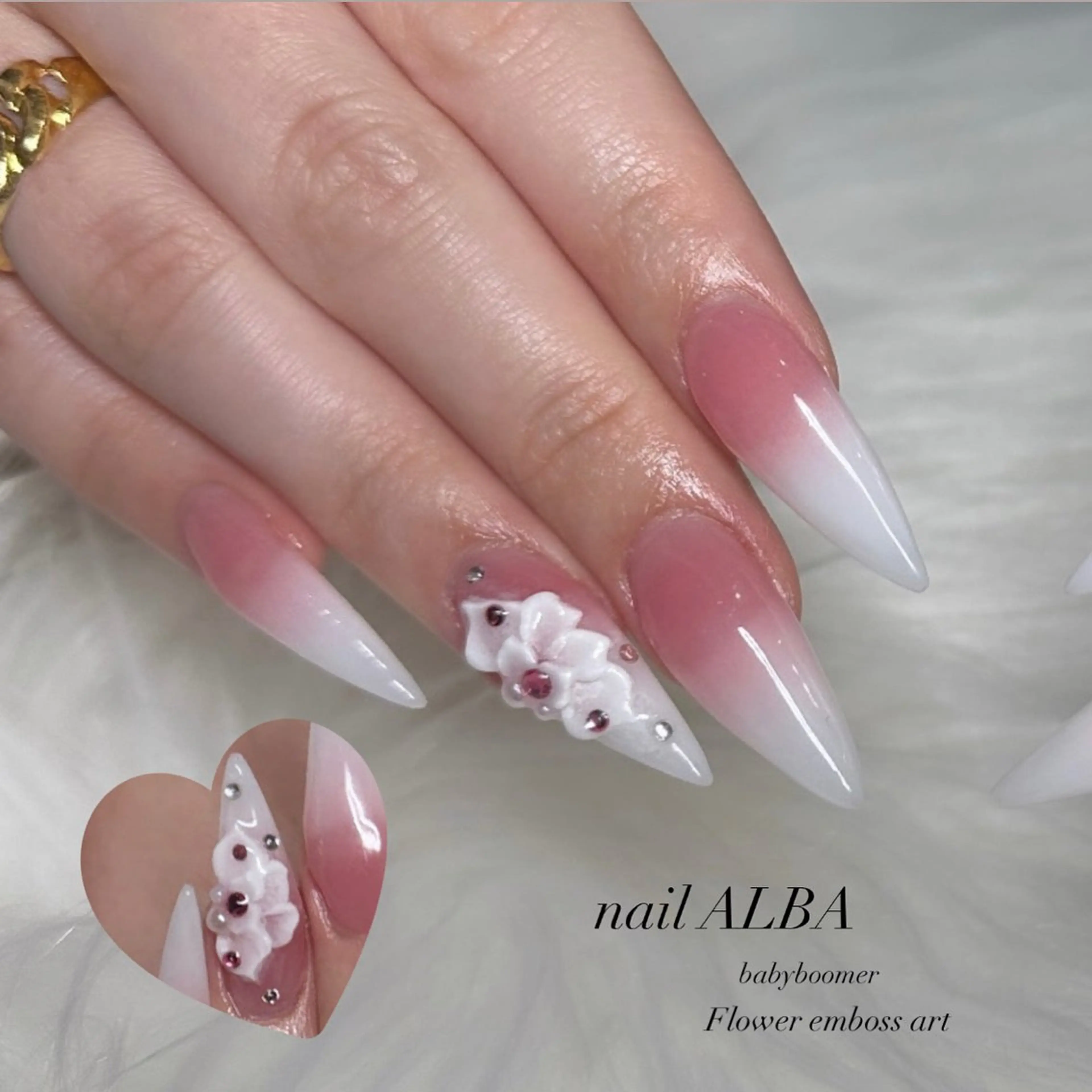 ネイル 加納 莉音のネイルデザイン