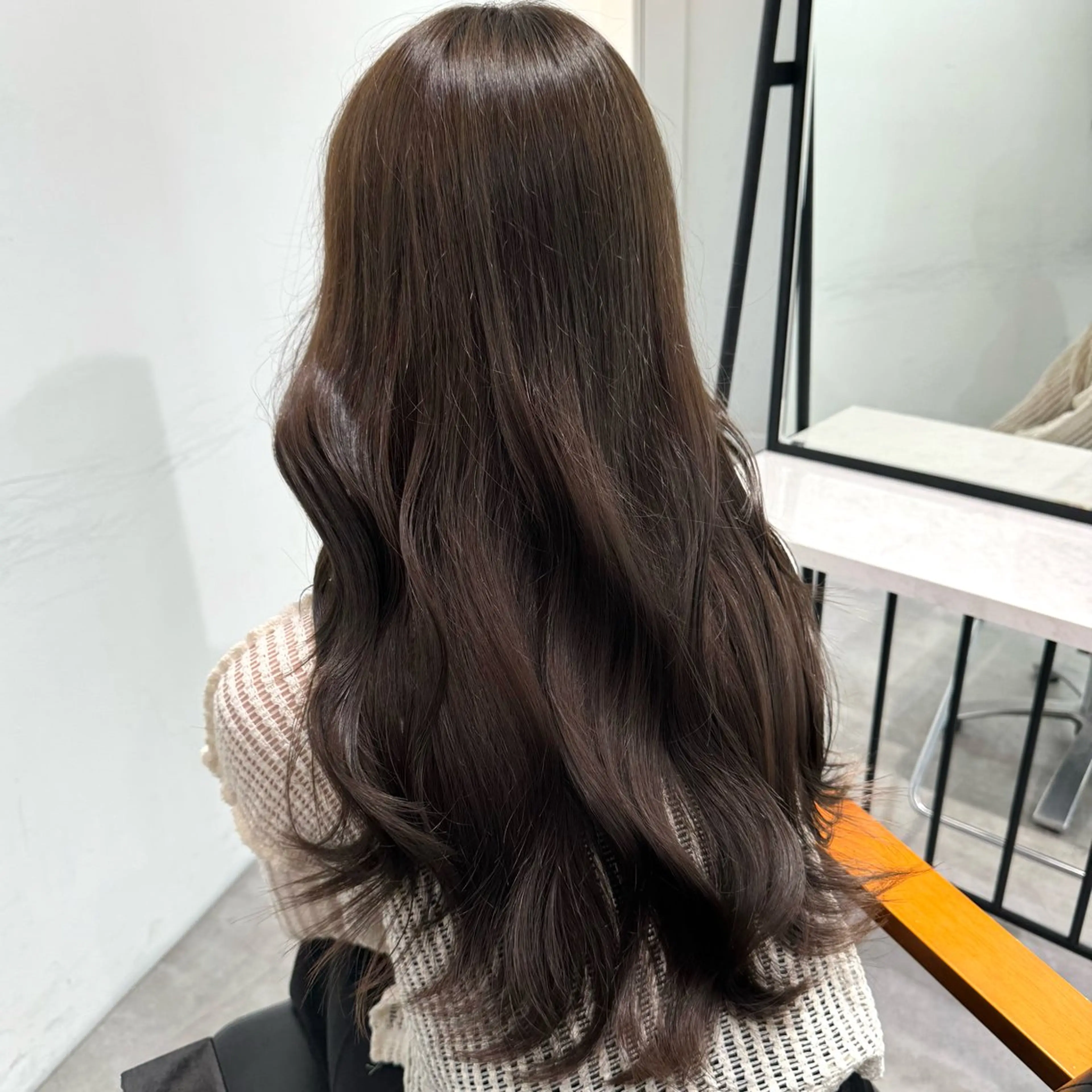 ロング カラー ヘアアレンジ ヘアカラー ブリーチなしカラー /ベージュ/安形翔のヘアスタイル