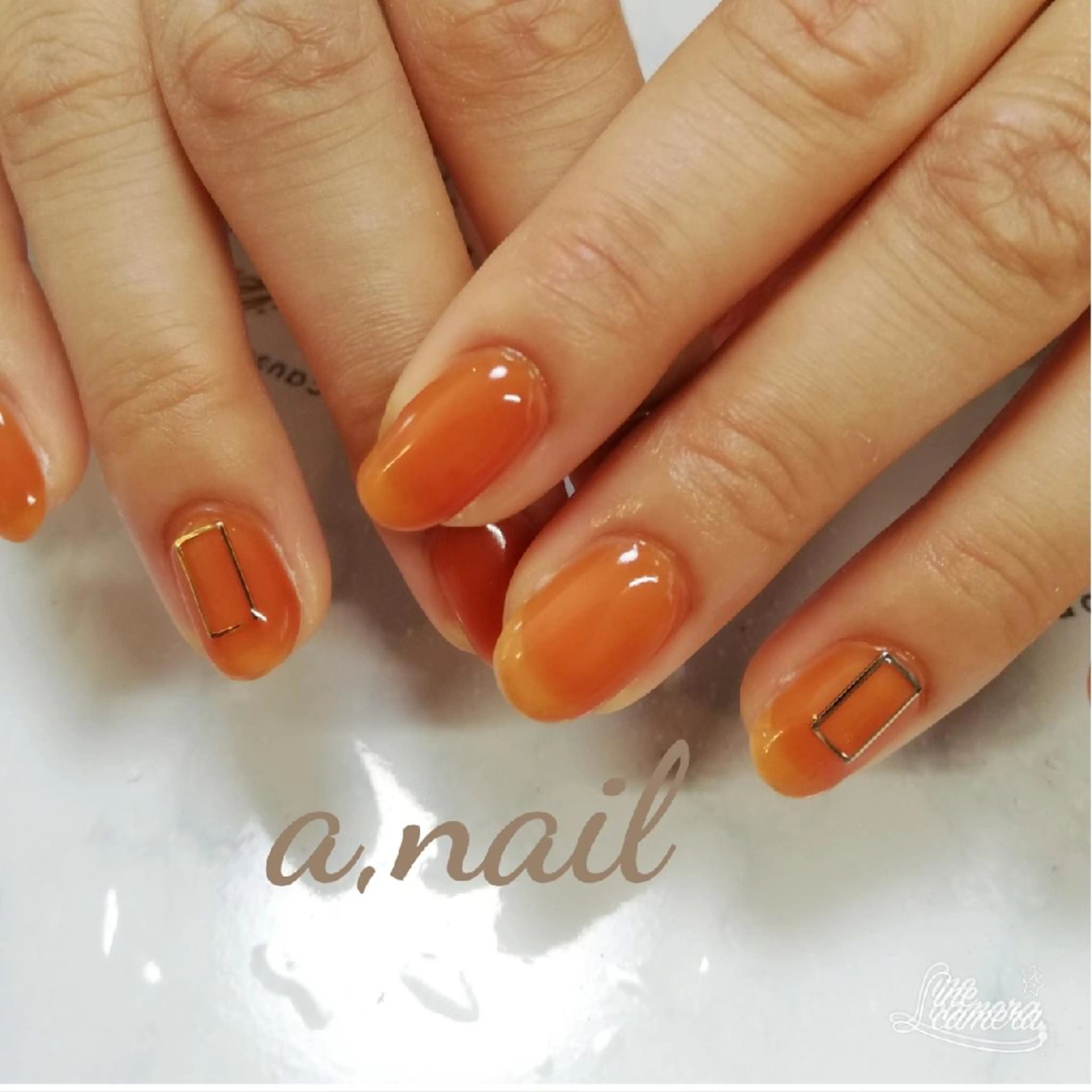 ネイル ストーンネイル ハンドネイル ネイルサロン エーネイルのネイルデザイン