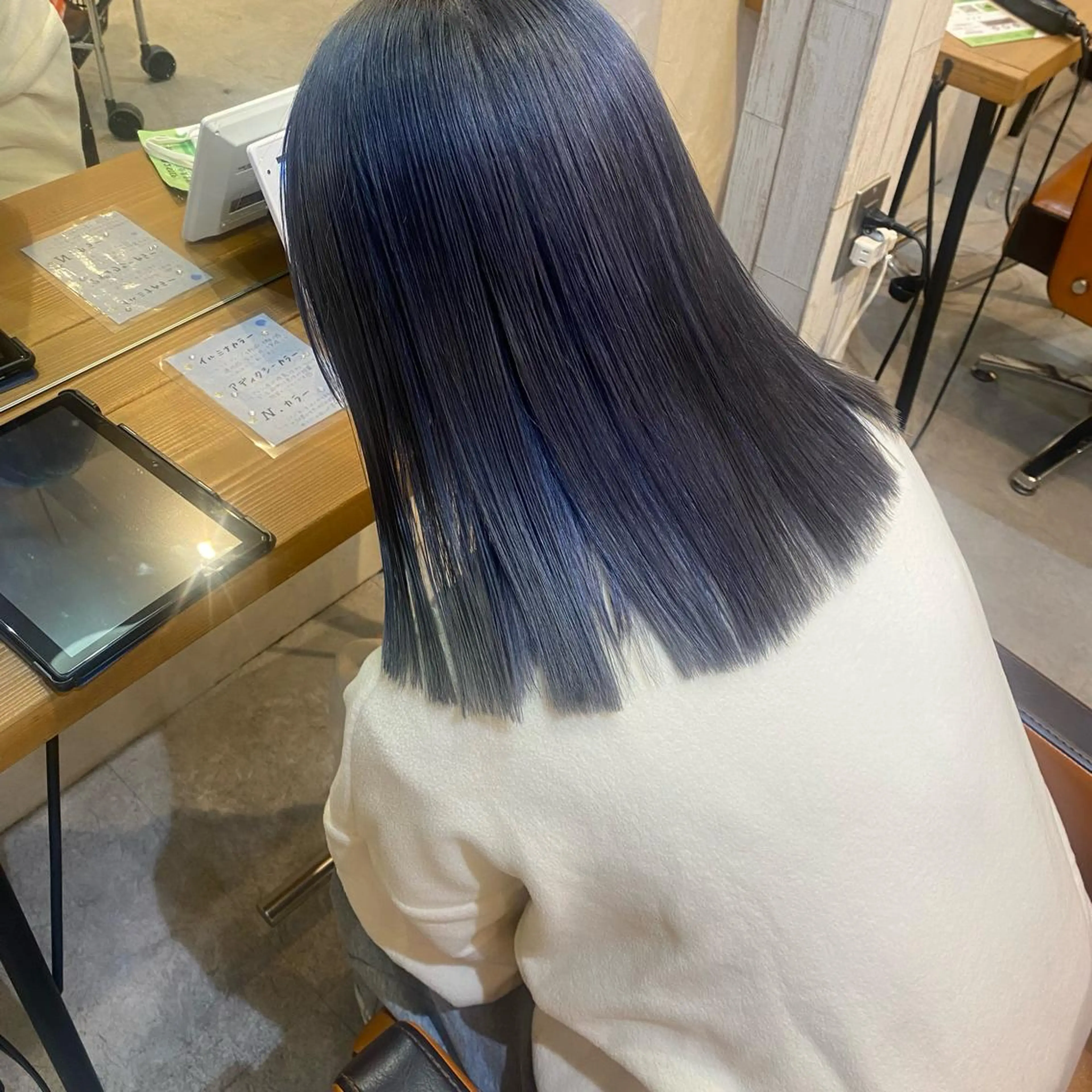 ミディアム カラー ヘアカラー Zina 梅田店 レイヤー/Miyuのヘアスタイル