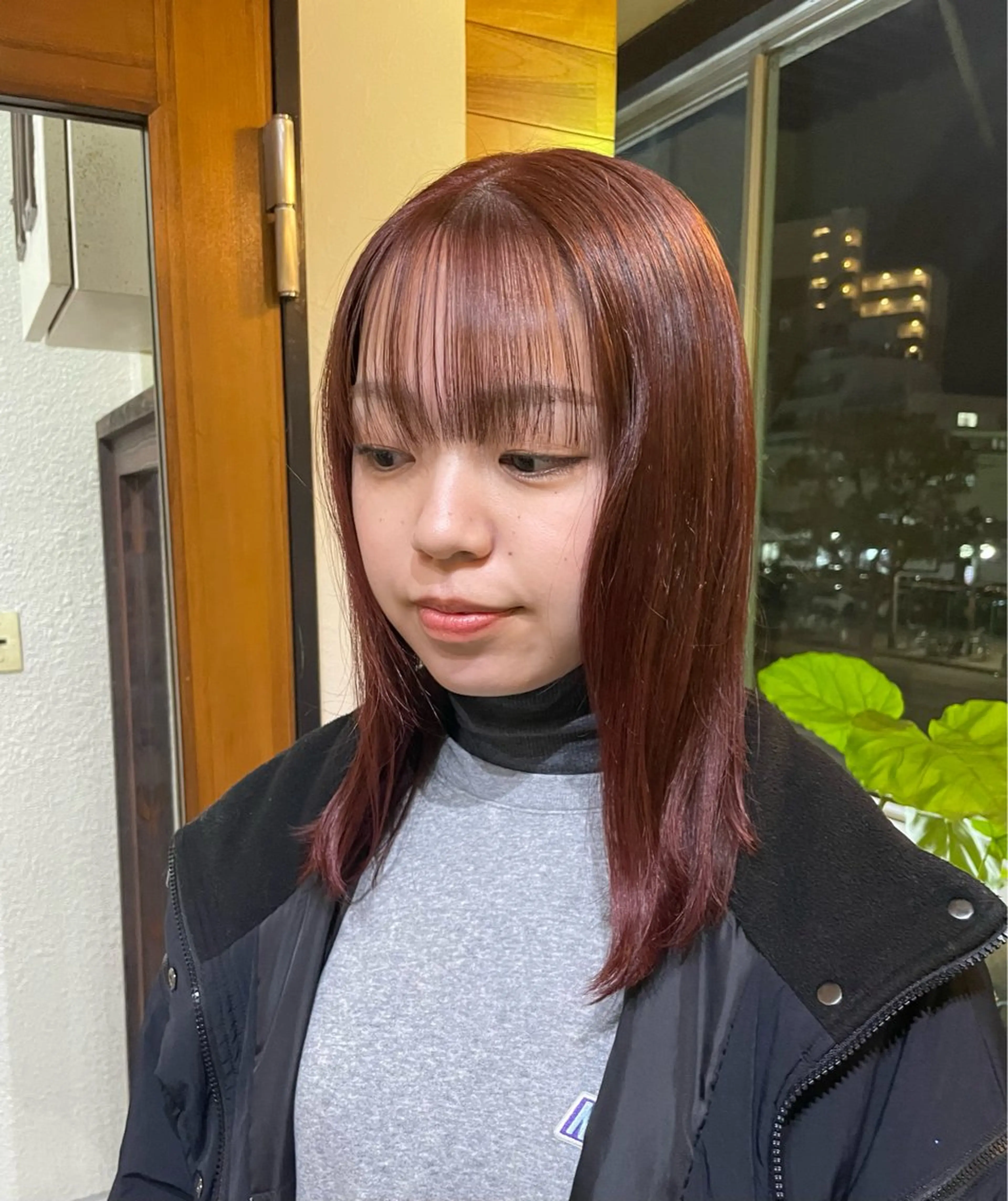 ミディアム ヘアカラー iro+soi所属・iro+soi はるかのヘアスタイル