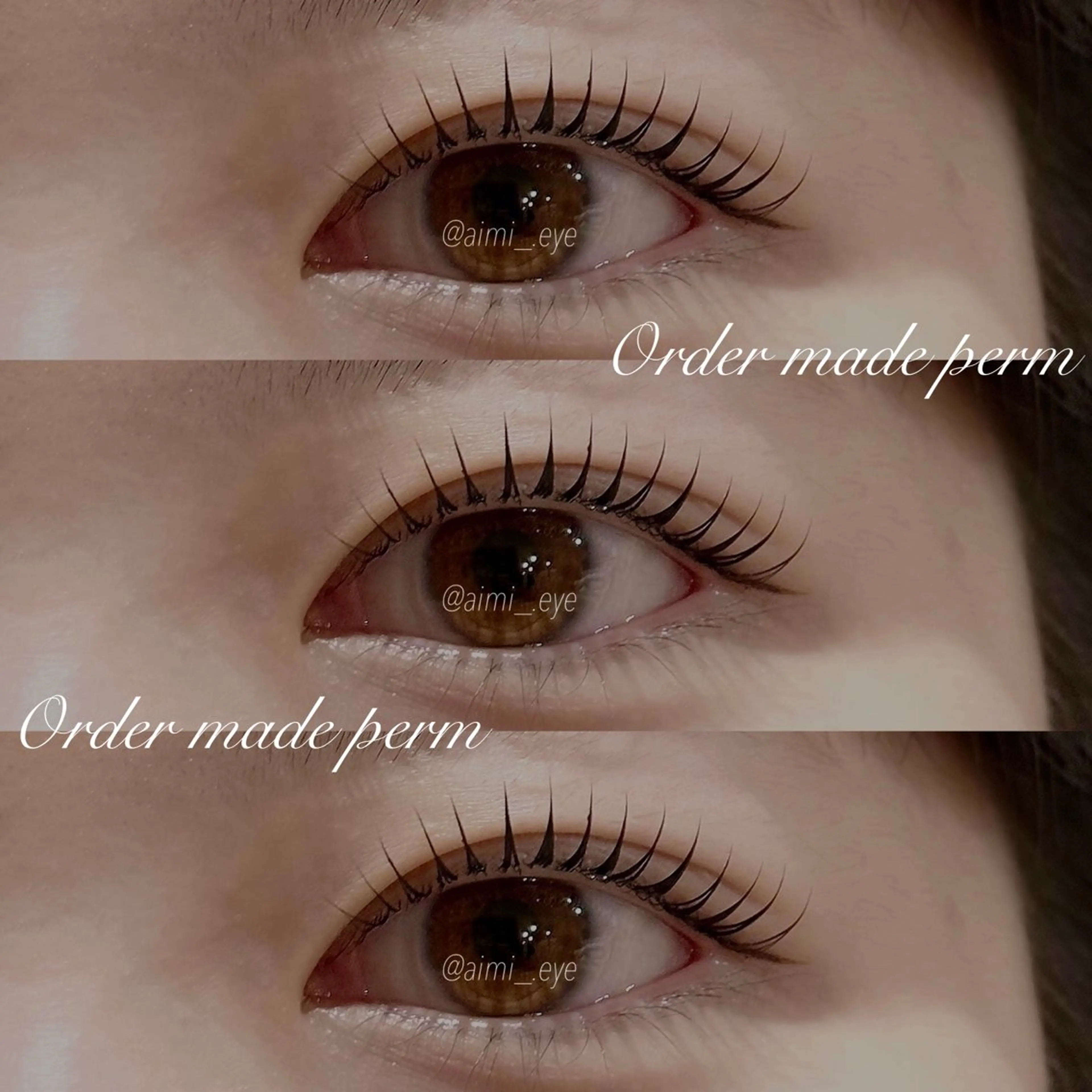 【ご新規様限定✨】🖤ロッド式オーダーメイドまつげパーマ🖤コーティング仕上げ☆の写真