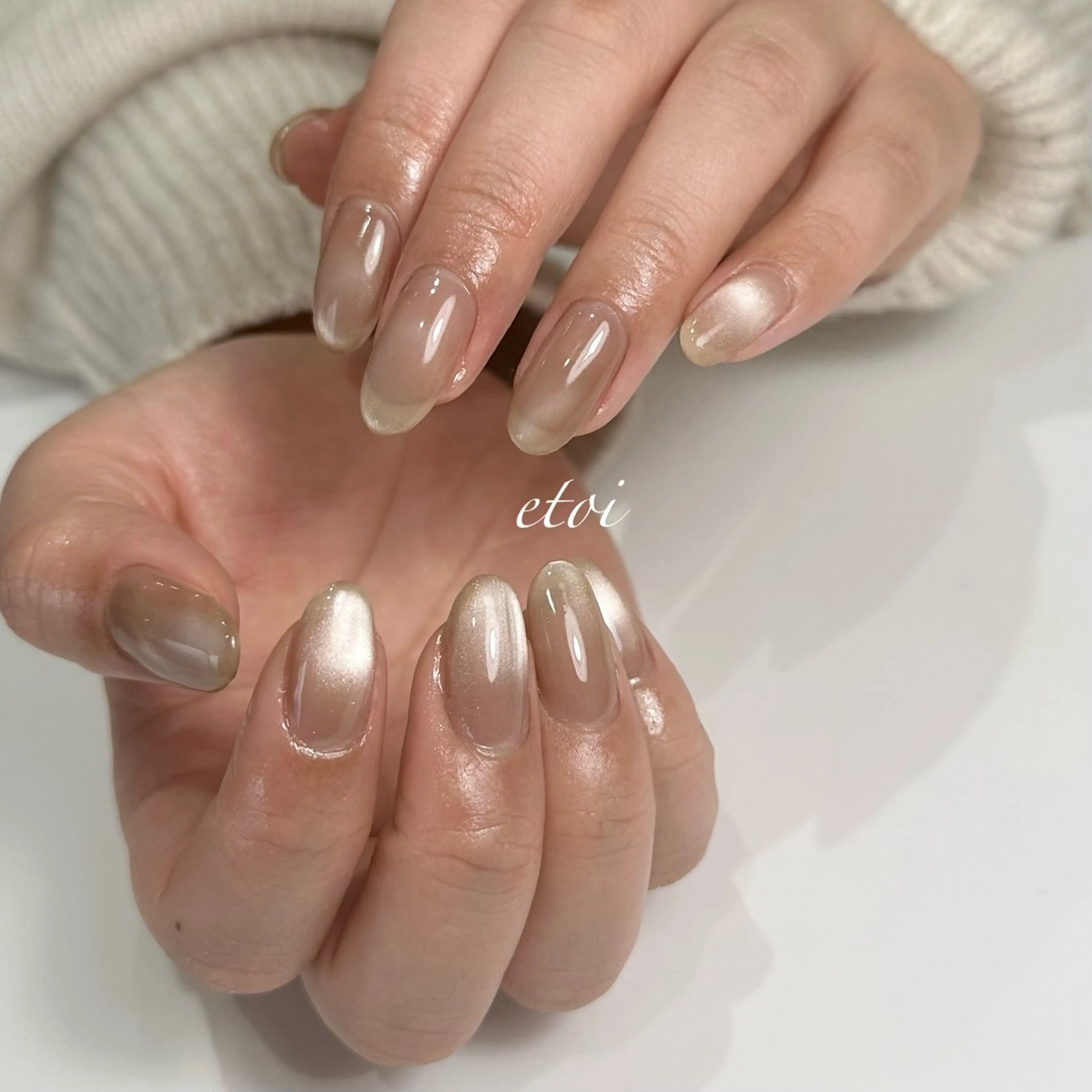 【自爪育成】シンプルデザイン仕上げの写真