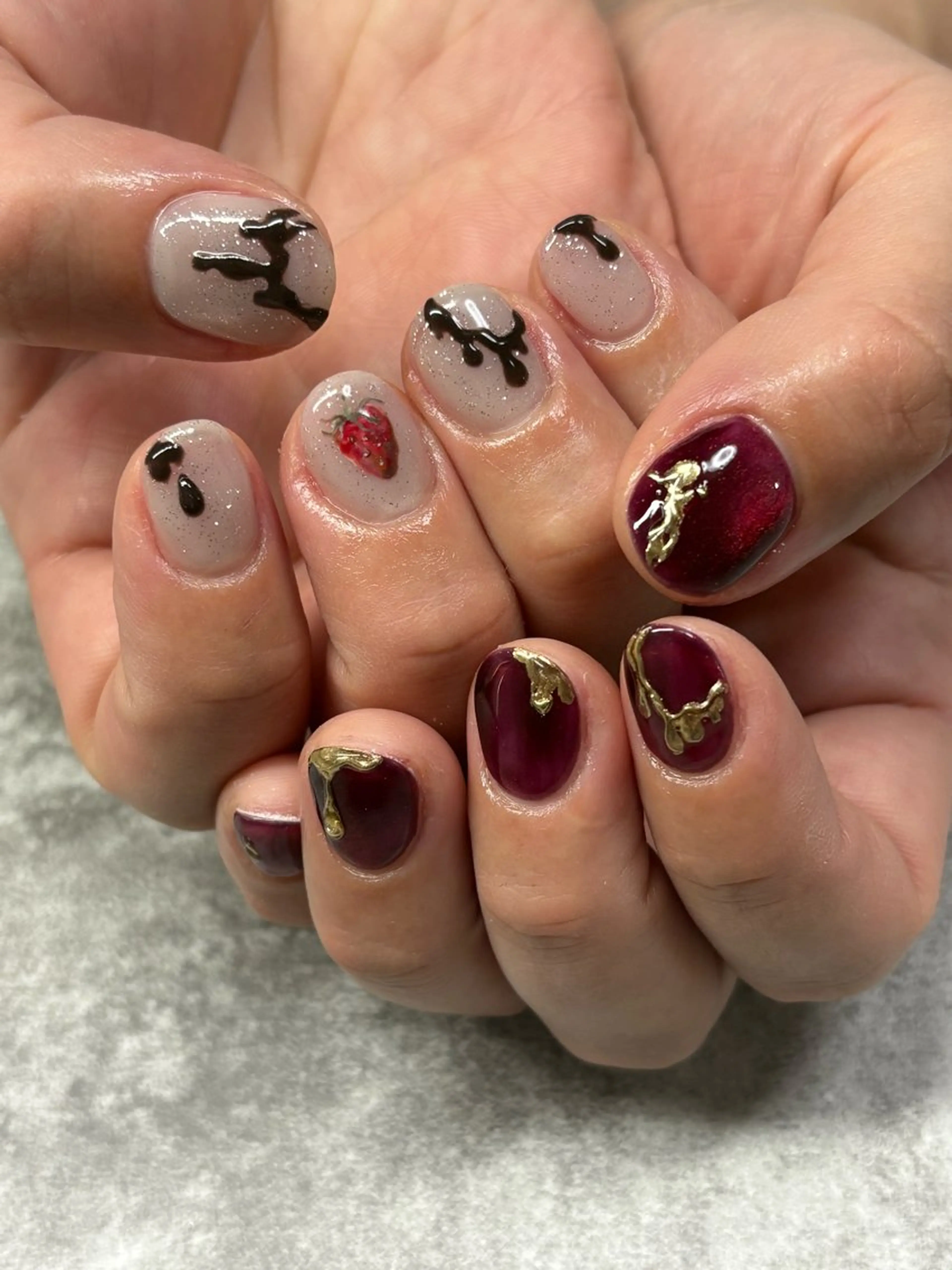 ネイル ハンドネイル FIORITURA Maikoのネイルデザイン