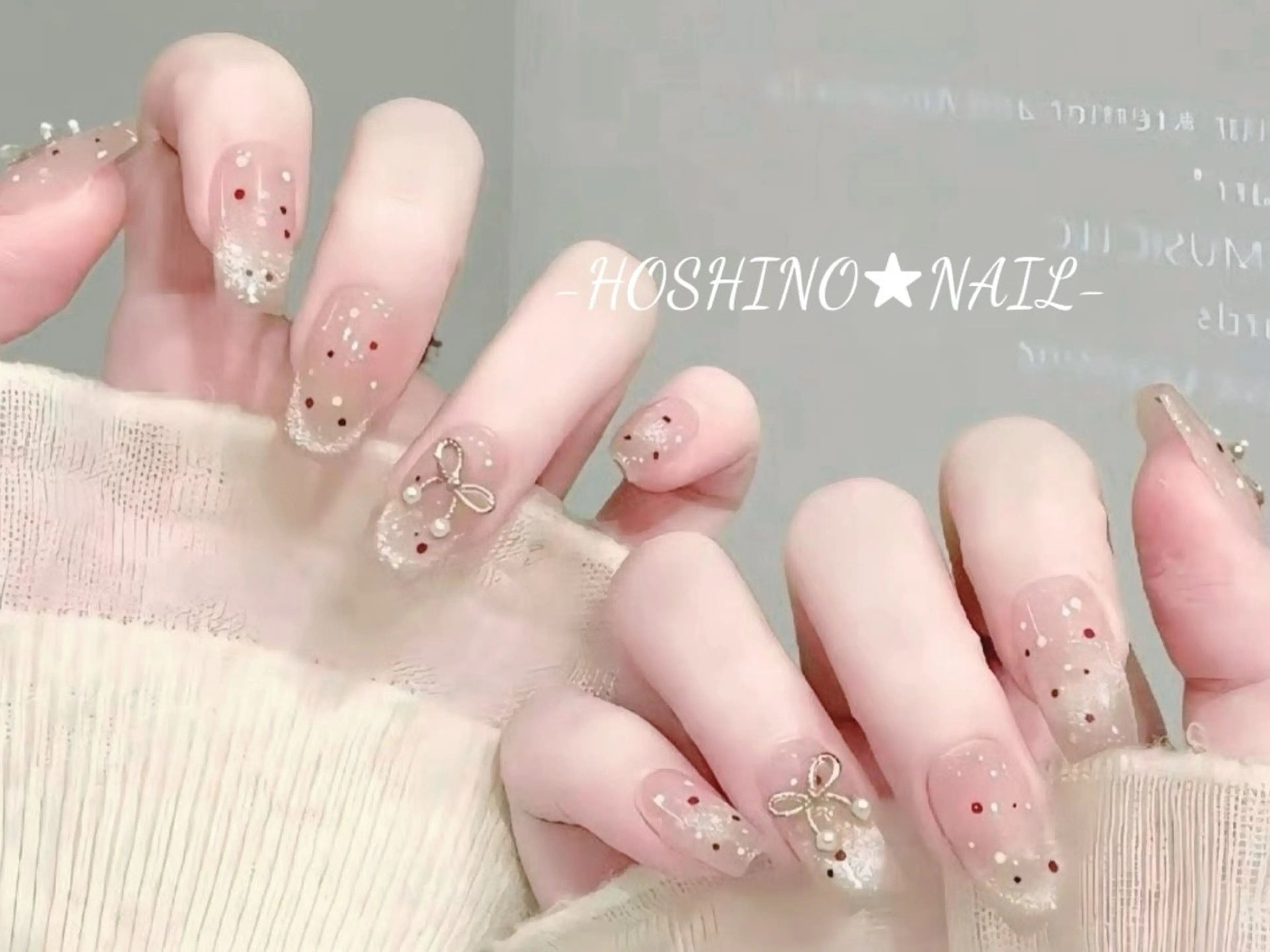 ネイル 長さ出し フットネイル ジェルネイル 韓国ネイル マグネットネイル ハンドネイル ★HOSHINO NAIL★新宿店のネイルデザイン