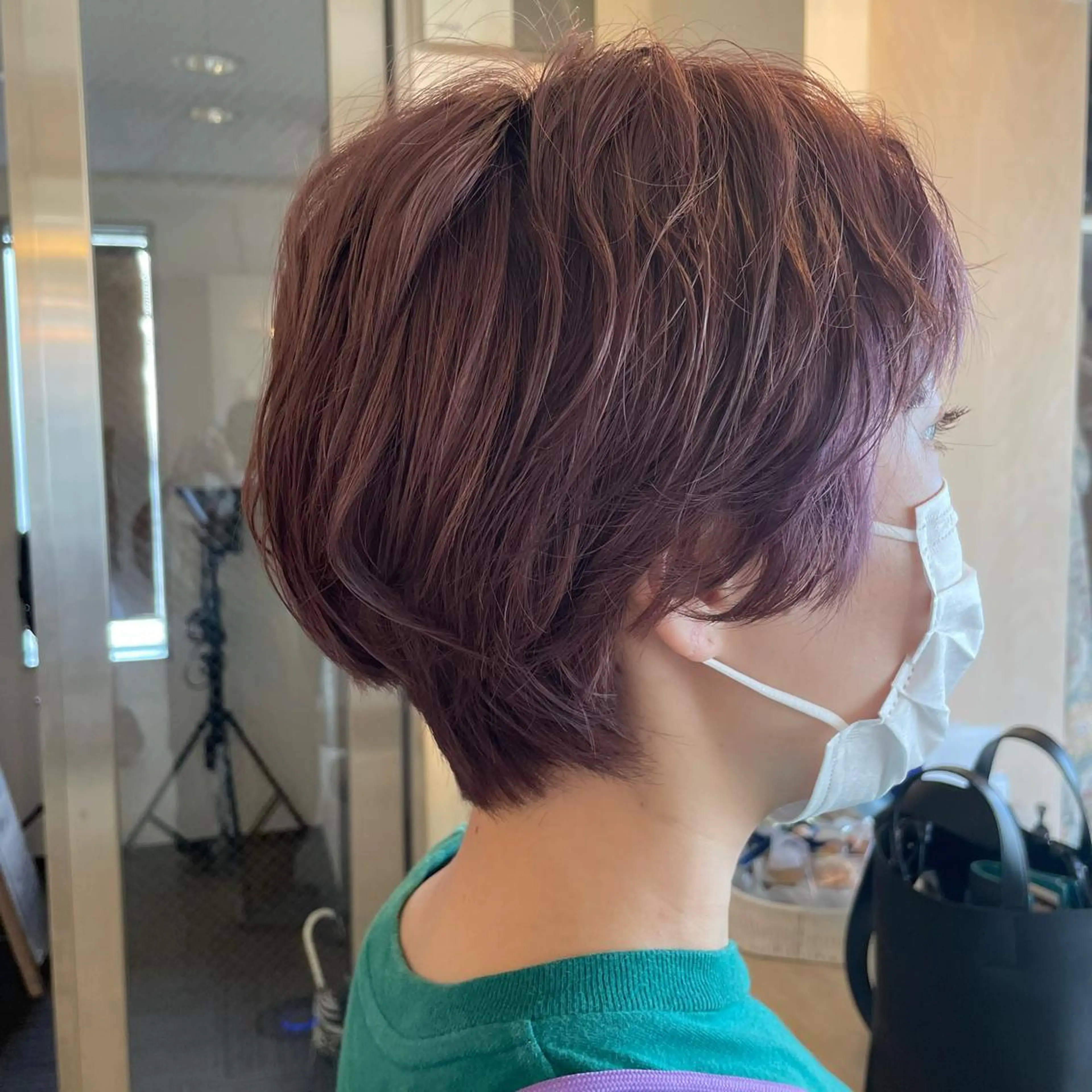 ショート ボブウルフ／ボブ Satsuki【名駅のヘアスタイル