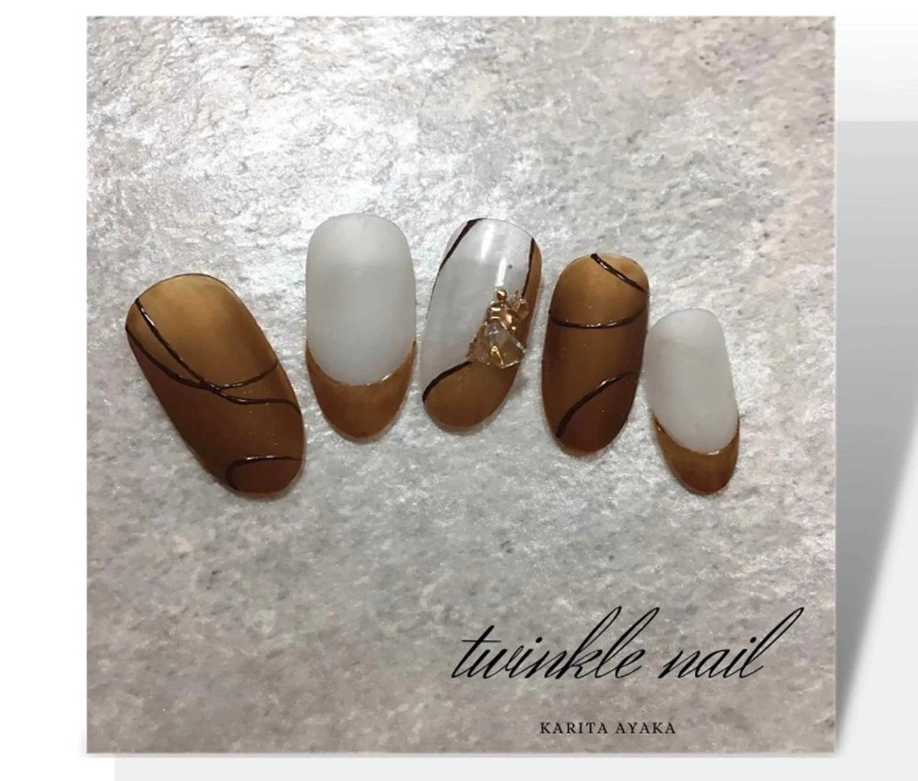 ミディアム sincere nailのネイルデザイン