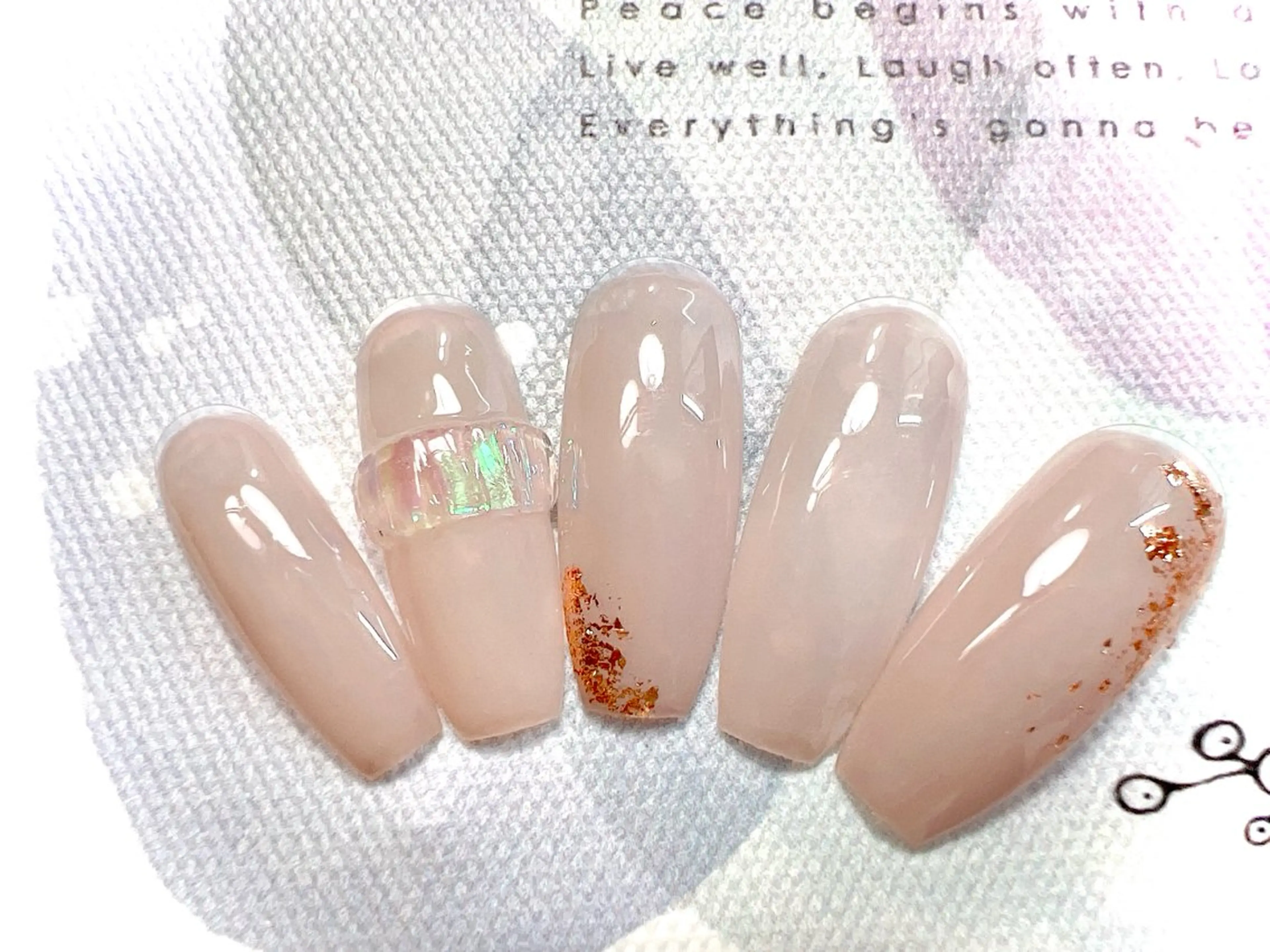 ネイル ハンドネイル 加藤 恵のネイルデザイン