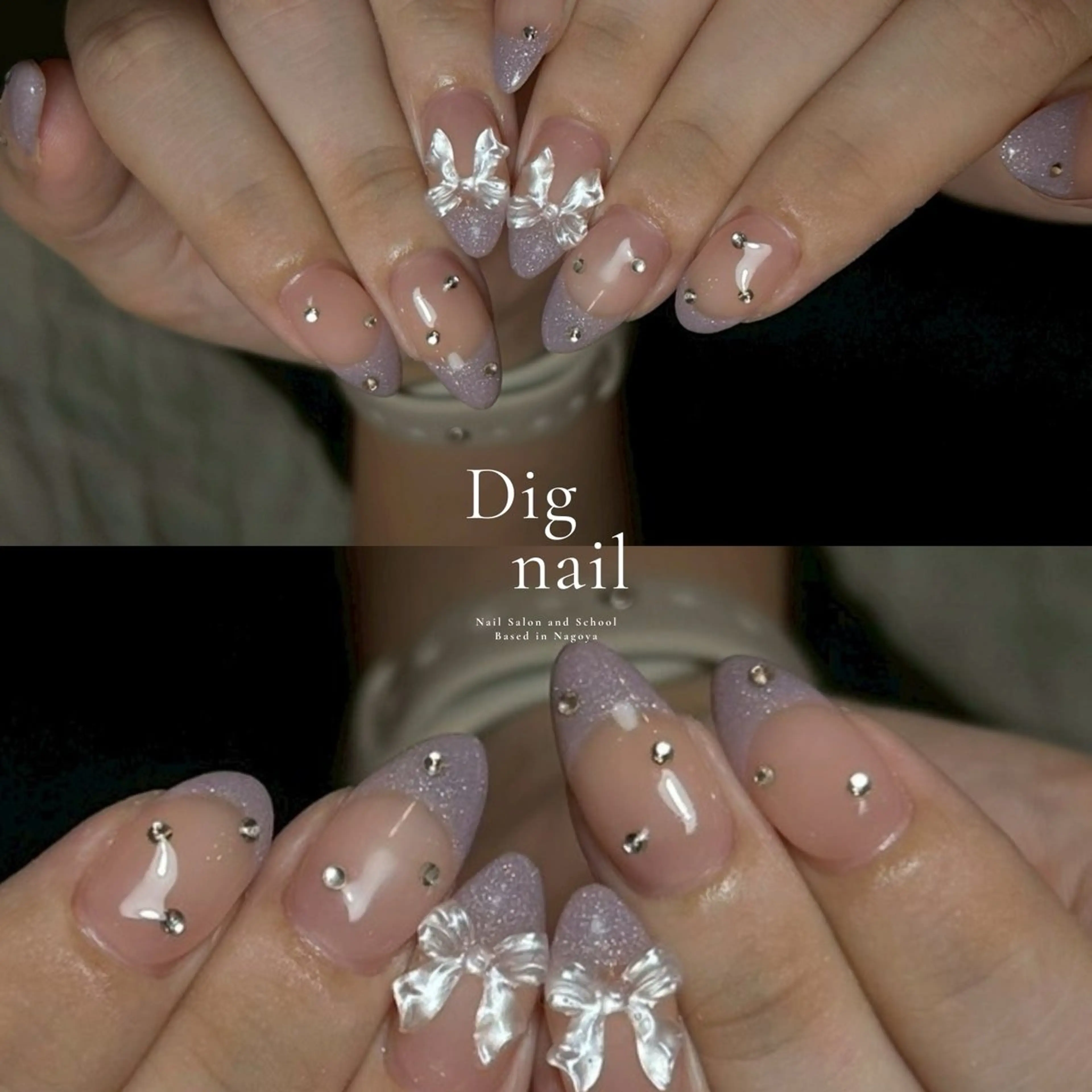 ネイル 長さ出し ジェルネイル 韓国ネイル マグネットネイル 持ち込み ハンドネイル D.d Reinaのネイルデザイン