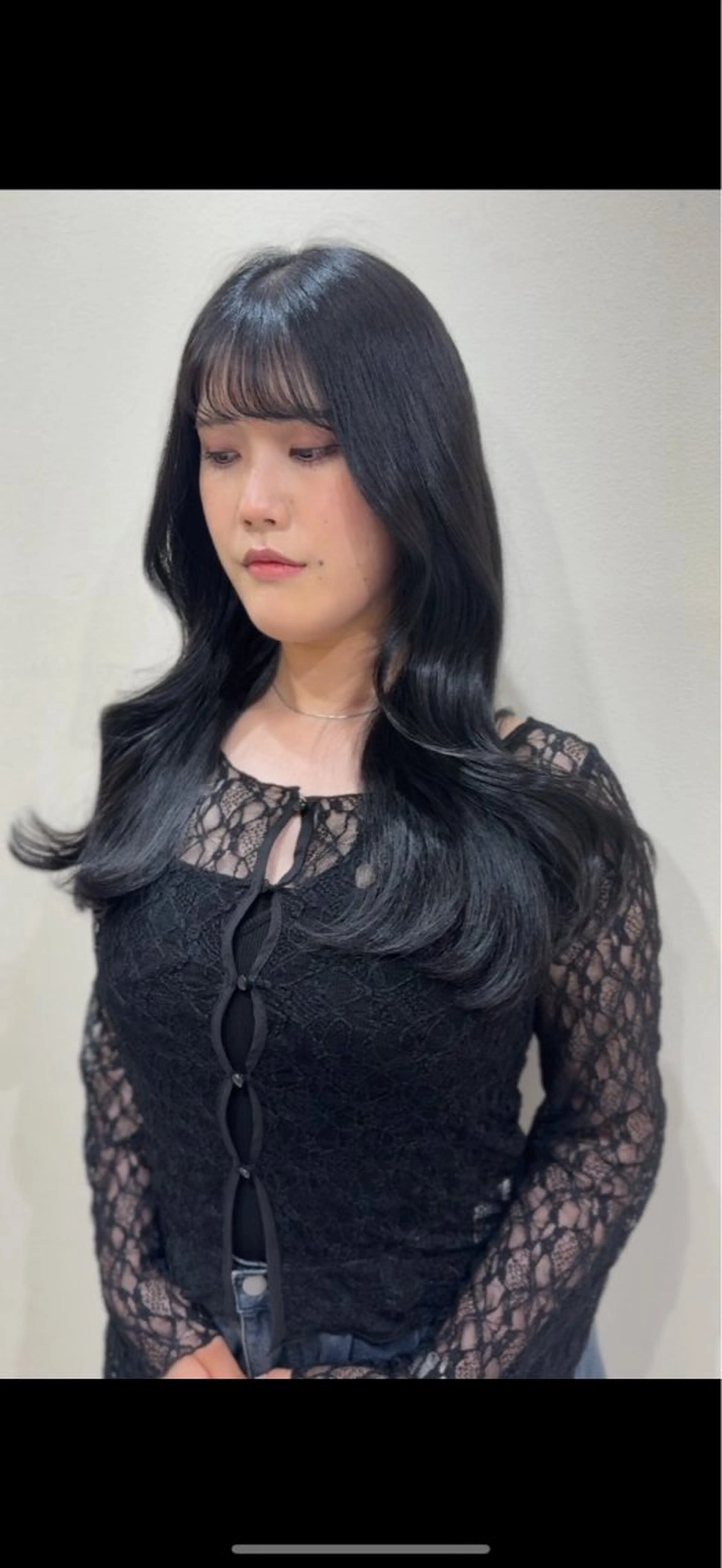 ロング カラー ヘアカラー ワンホン×髪質改善 つのーか🩶‪🫧のヘアスタイル