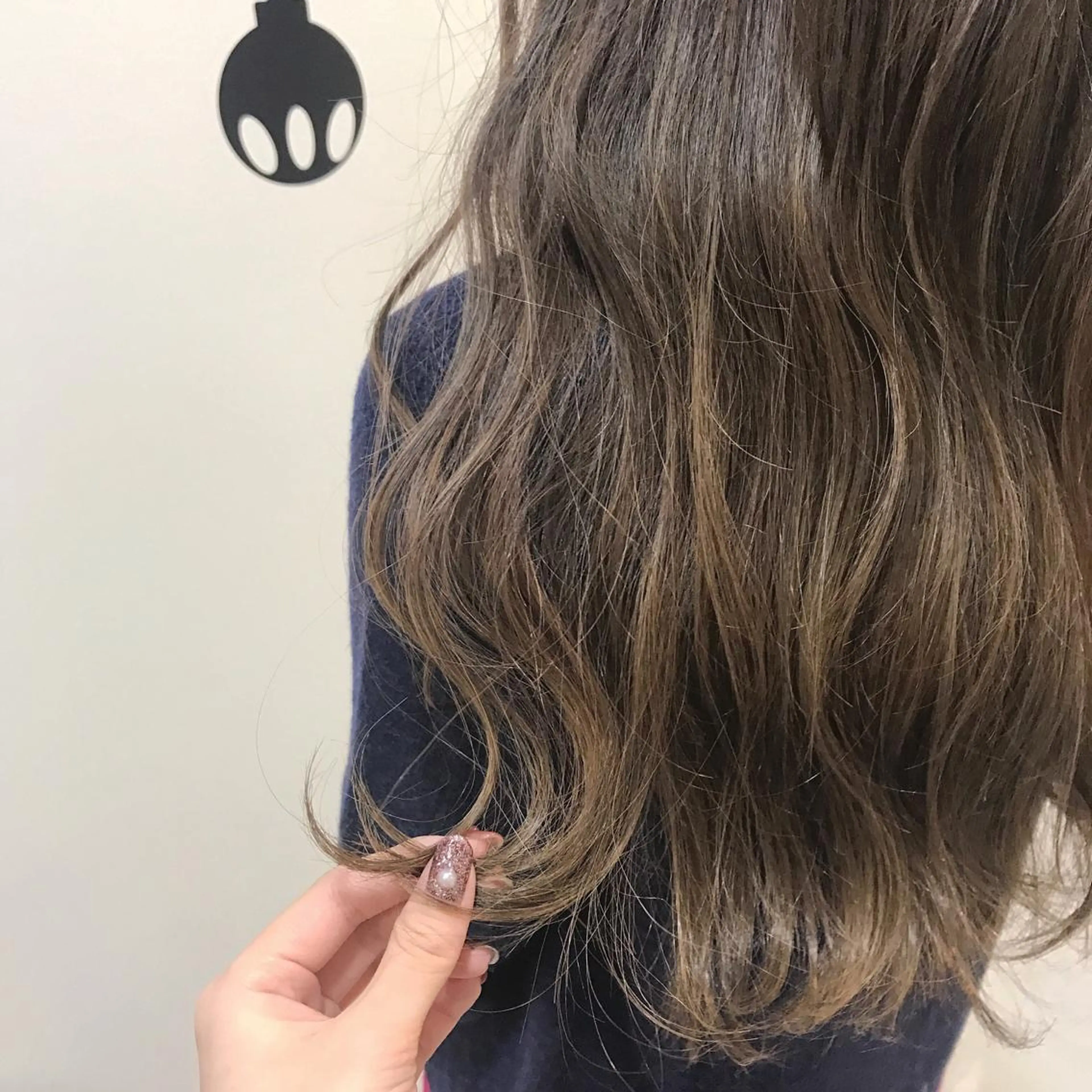 ロング カラー ベージュカラー 村井 香怜のマツエク・マツパデザイン