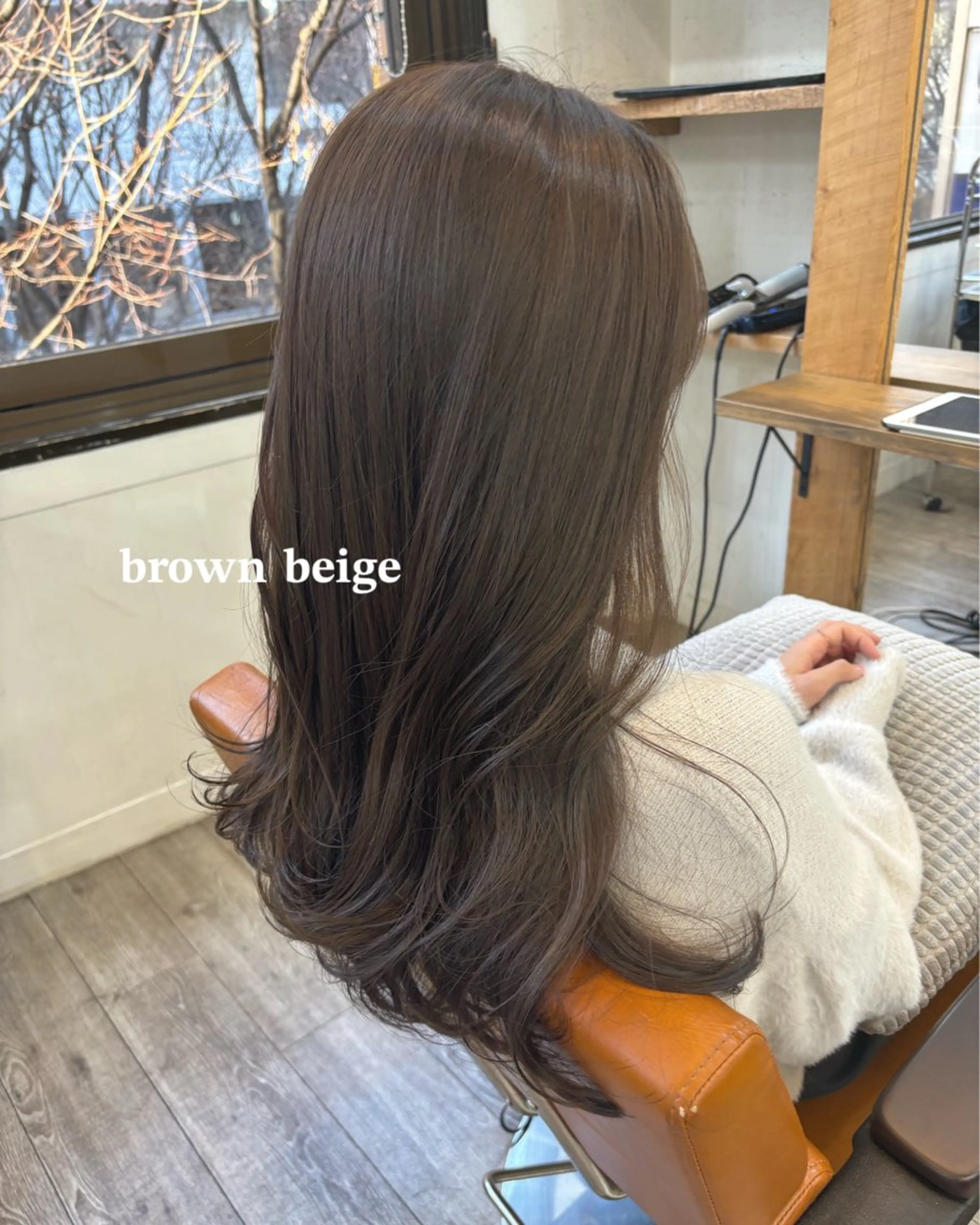 ロング カラー 広島/ヘアセット /ベージュ/わかなのヘアスタイル