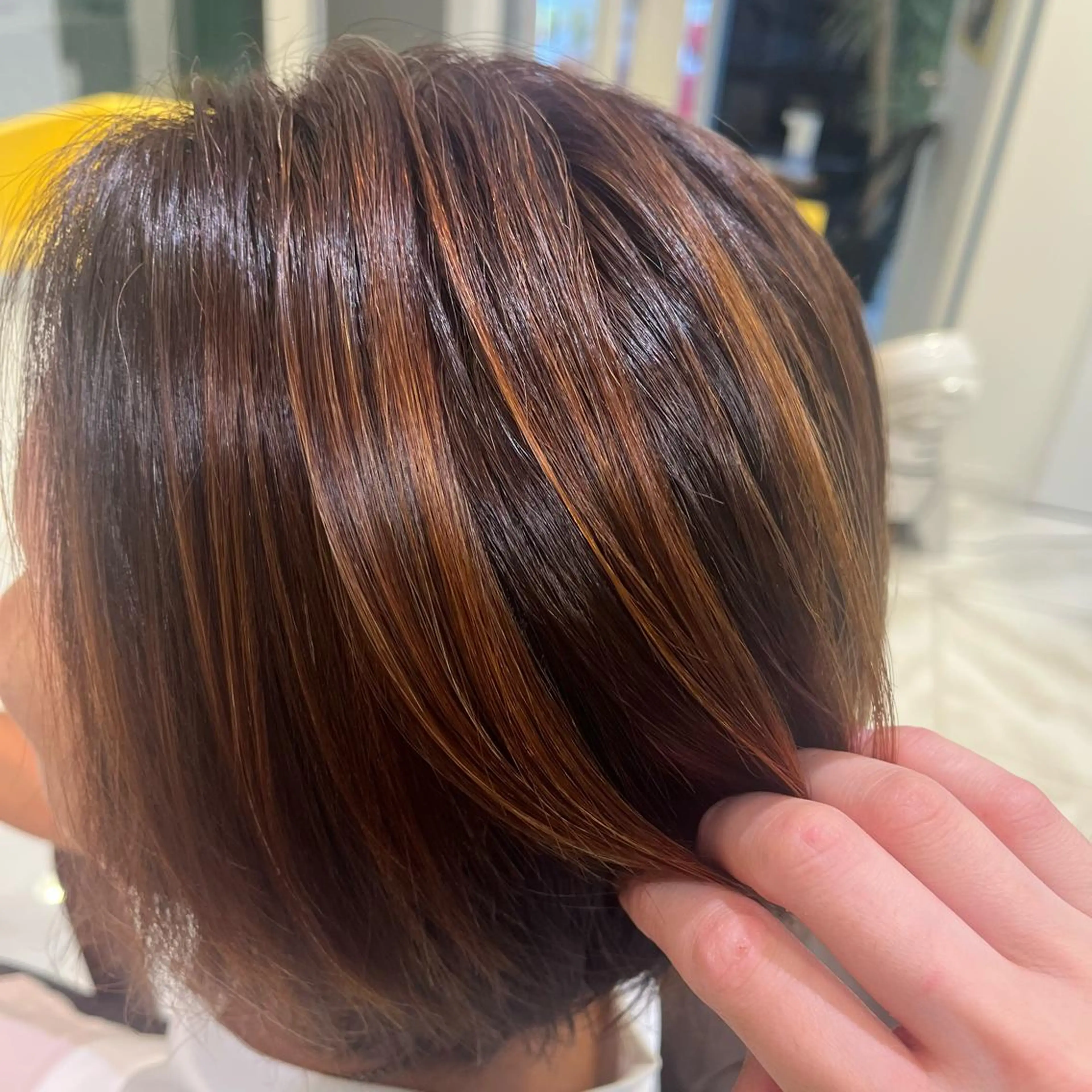 ショート 白髪染め /増田桃子のヘアスタイル