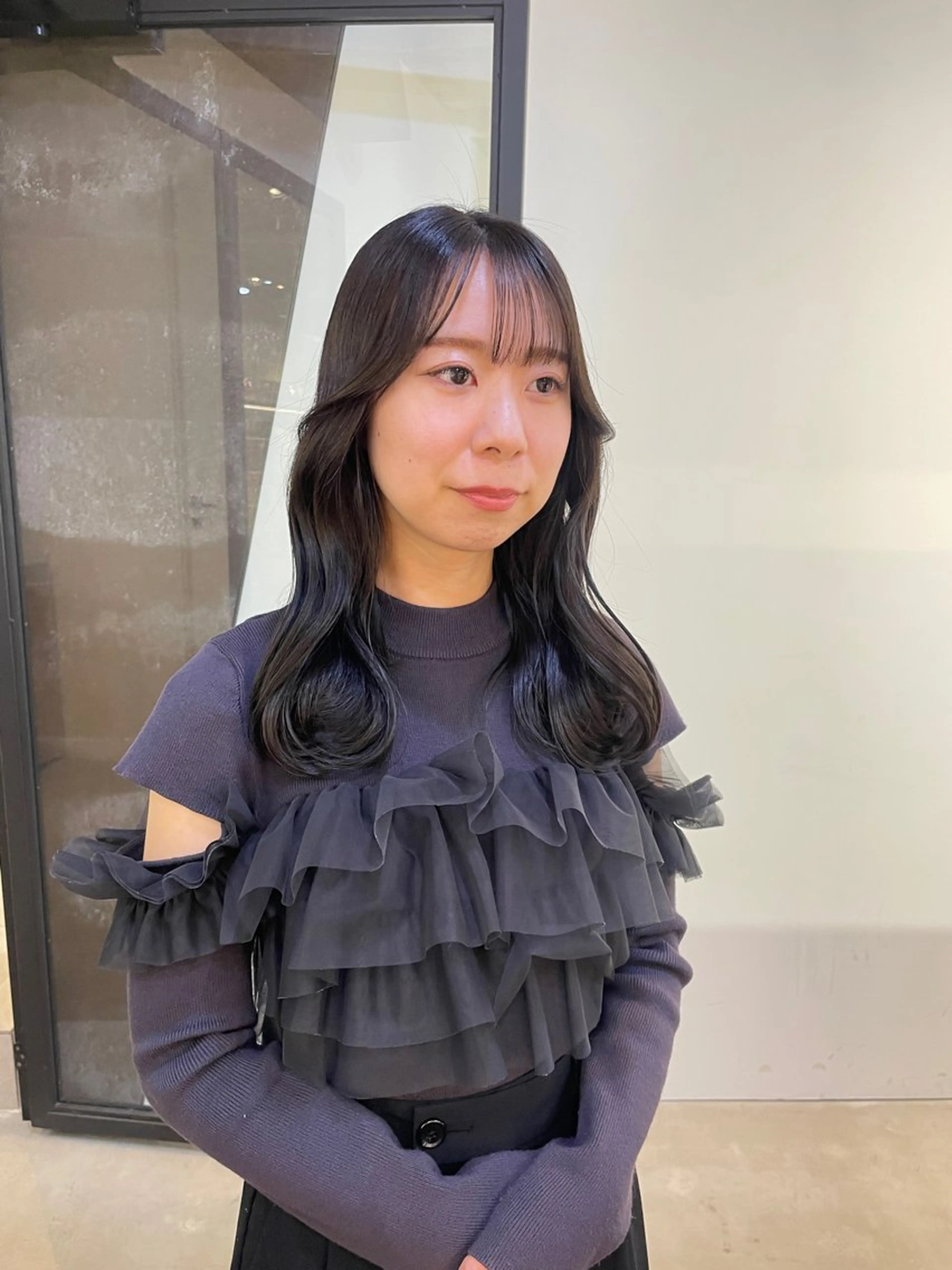 カラー 透明感カラー ヘアカラー シイナ /札幌美容師のヘアスタイル