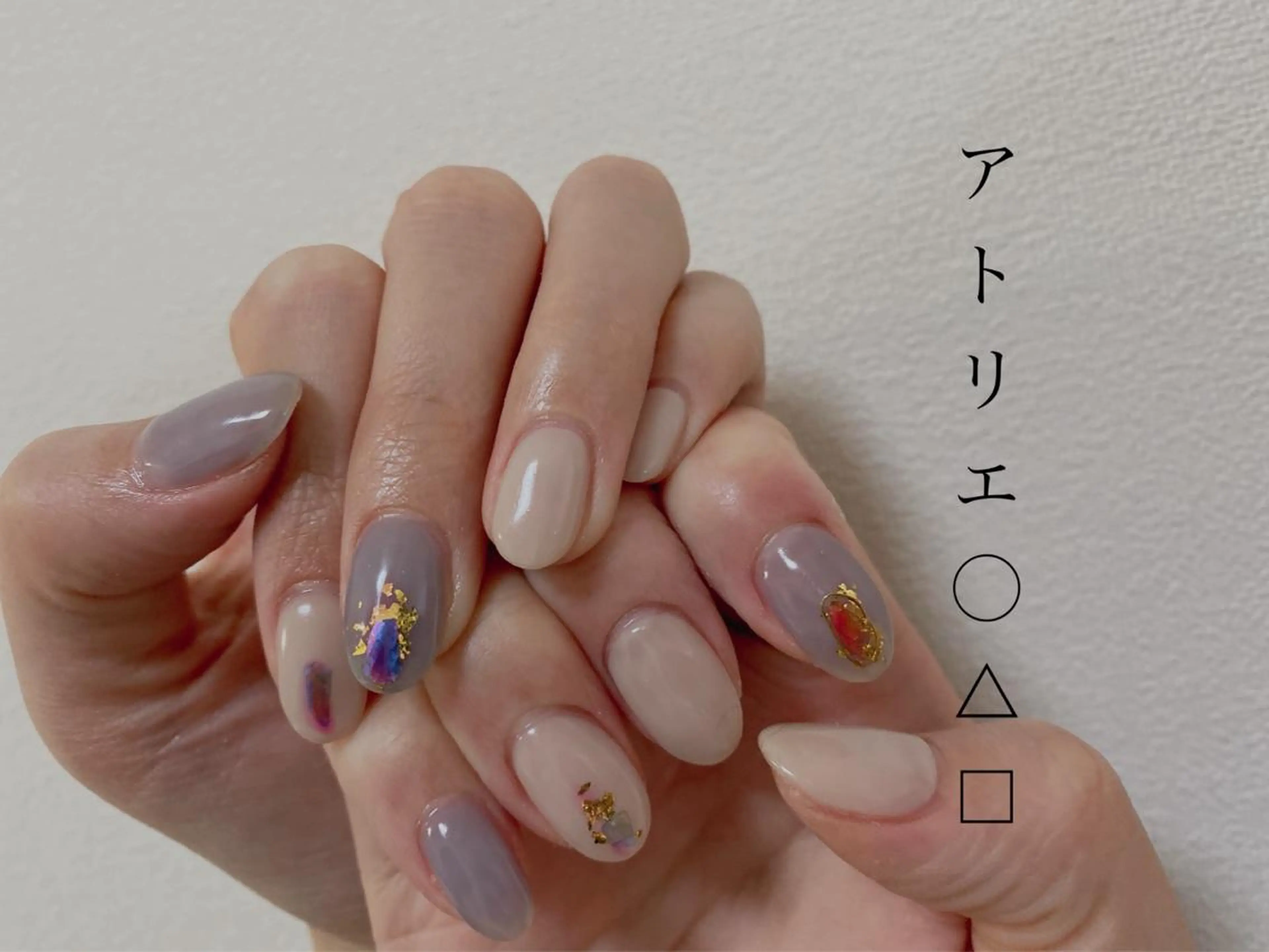 ネイル ハンドネイル アトリエ ○△□のネイルデザイン
