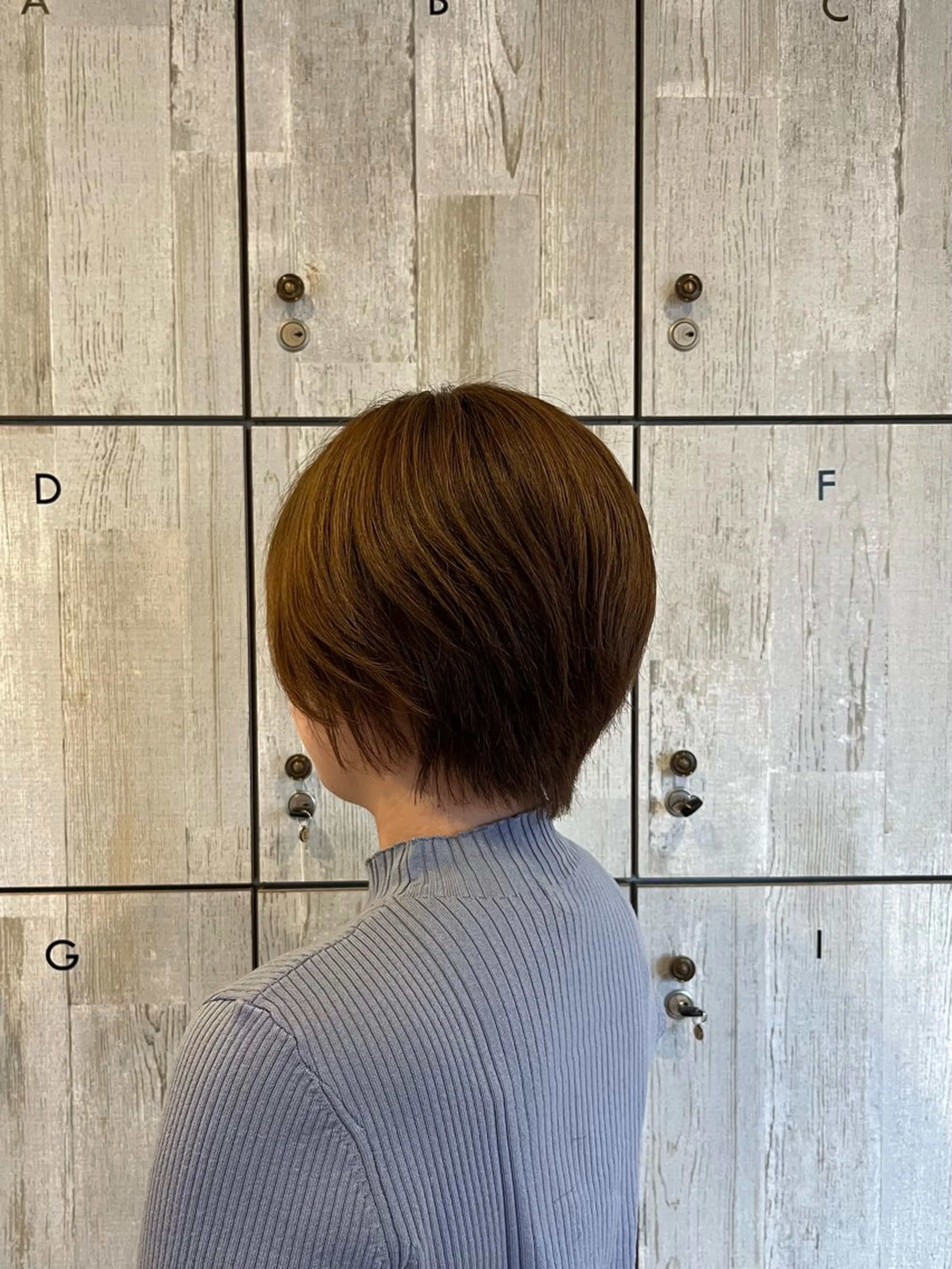 ショート カラー ショートヘア 顔まわり/オフィス カラー/青栁優🔆のヘアスタイル