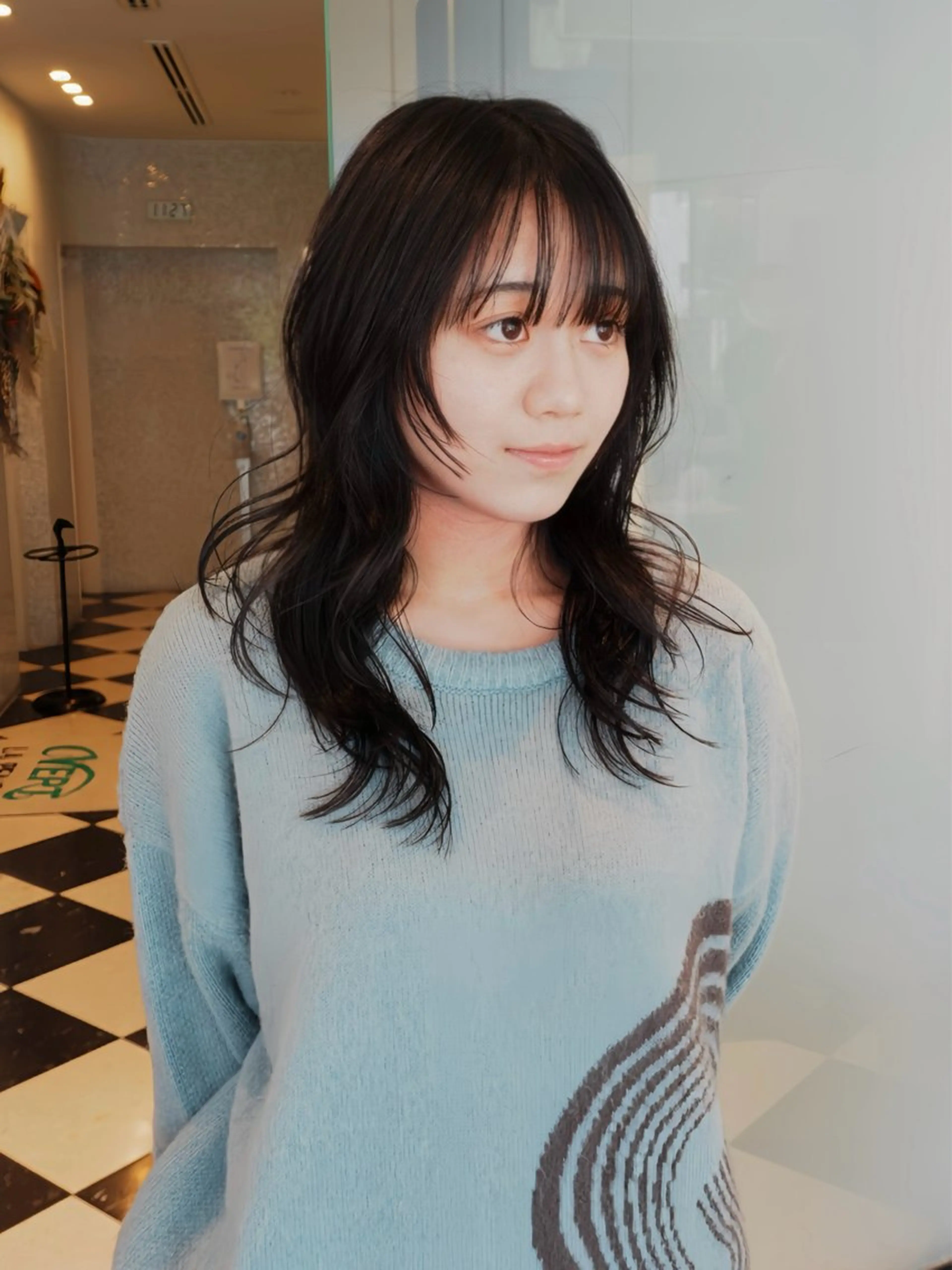 ロング カット レイヤーカット/ブリ ーチ/motokiのヘアスタイル