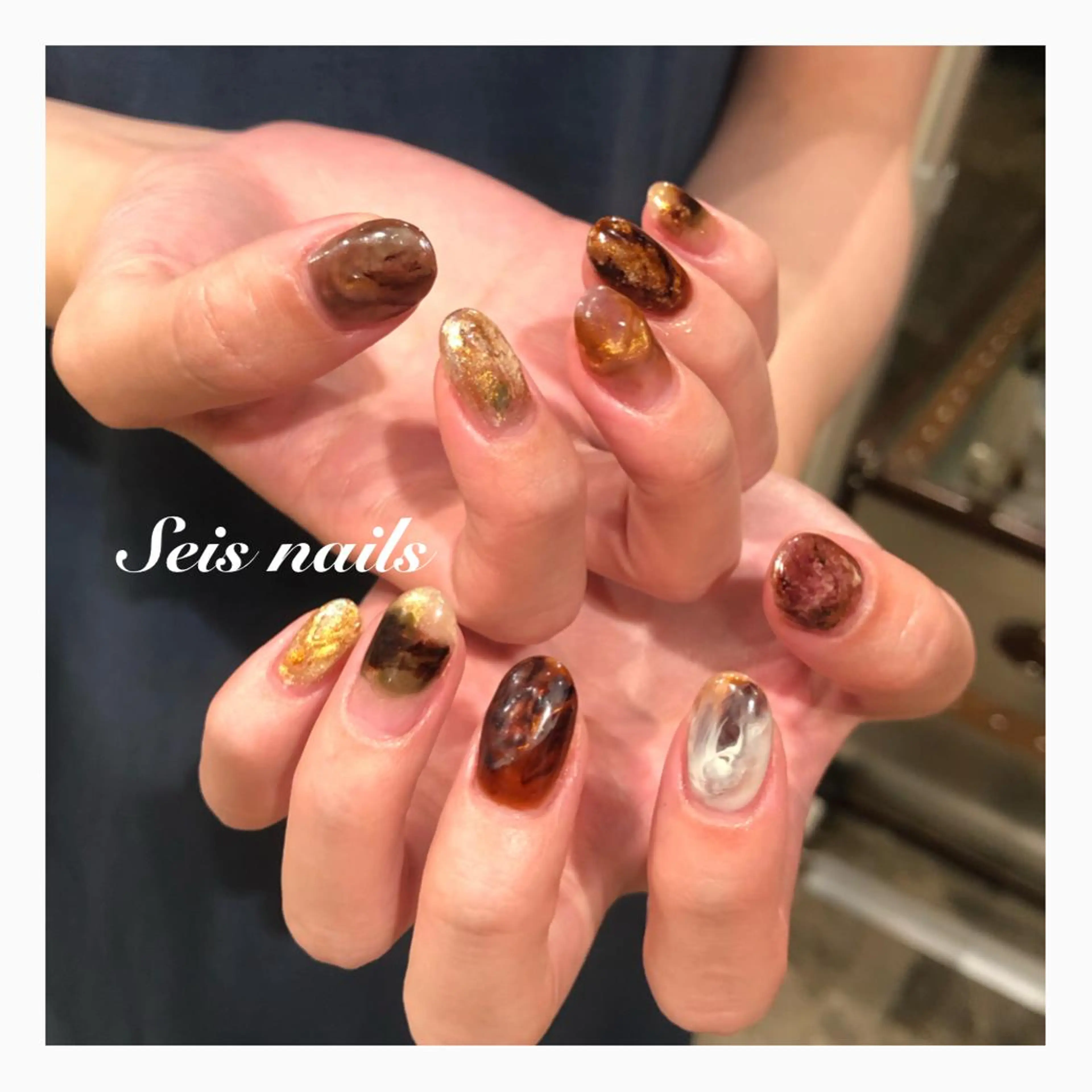 ネイル ハンドネイル Seis Shihoのネイルデザイン