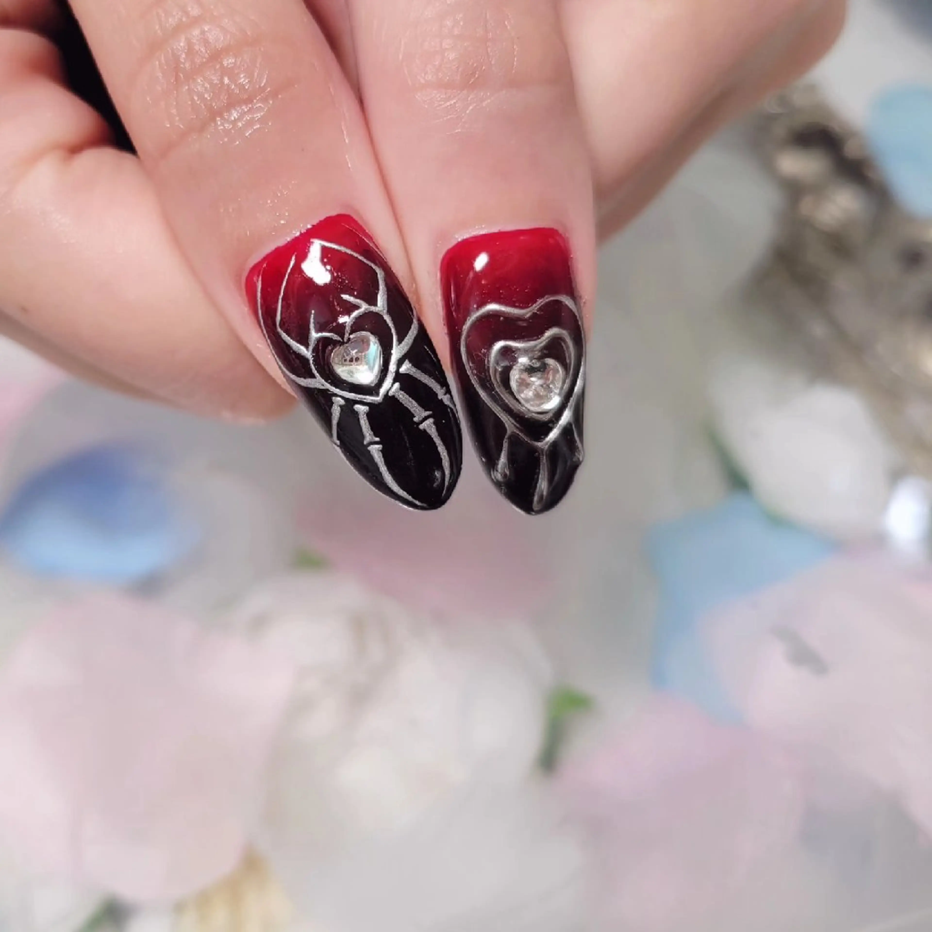 ネイル アートネイル ジェルネイル おで@ oderi_nailのネイルデザイン