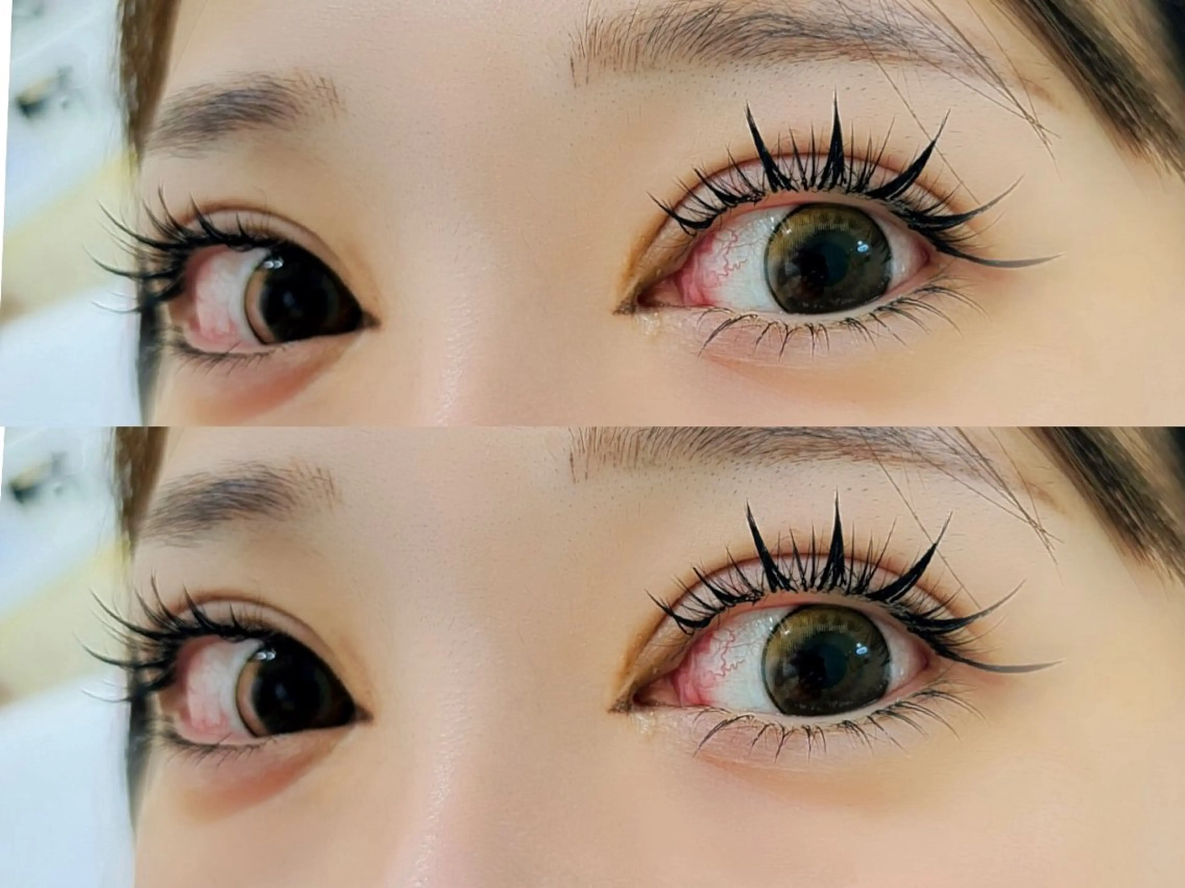 マツエク・マツパ 付け放題 バインドロック 束感まつ毛 フラットラッシュ パリジェンヌラッシュリフト マツエク オーロラ所属・AURORA RINAのマツエク・マツパデザイン