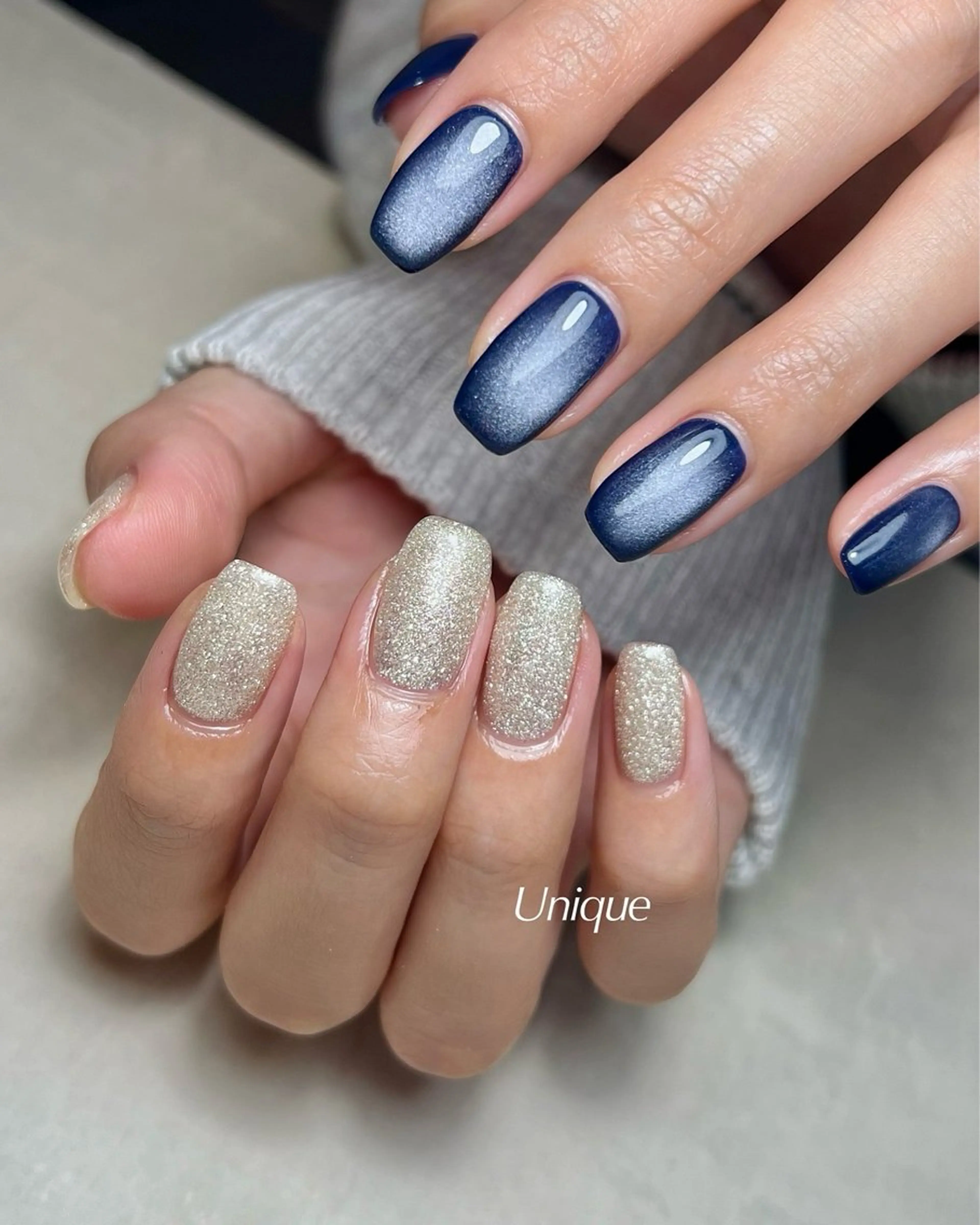 ネイル ハンドネイル Unique 【ユニーク】のネイルデザイン