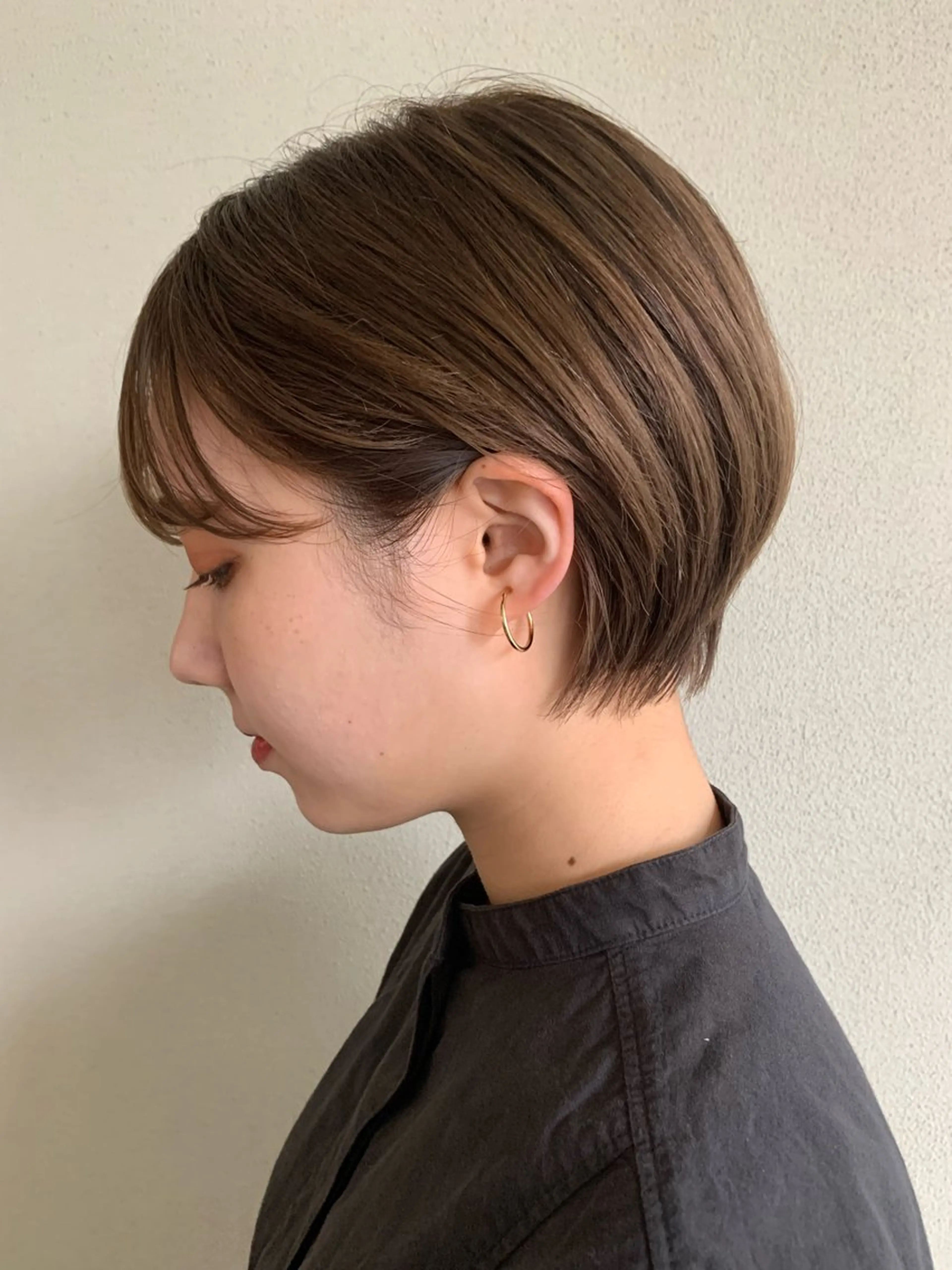 ショート ショートヘア 中島 愛のヘアスタイル