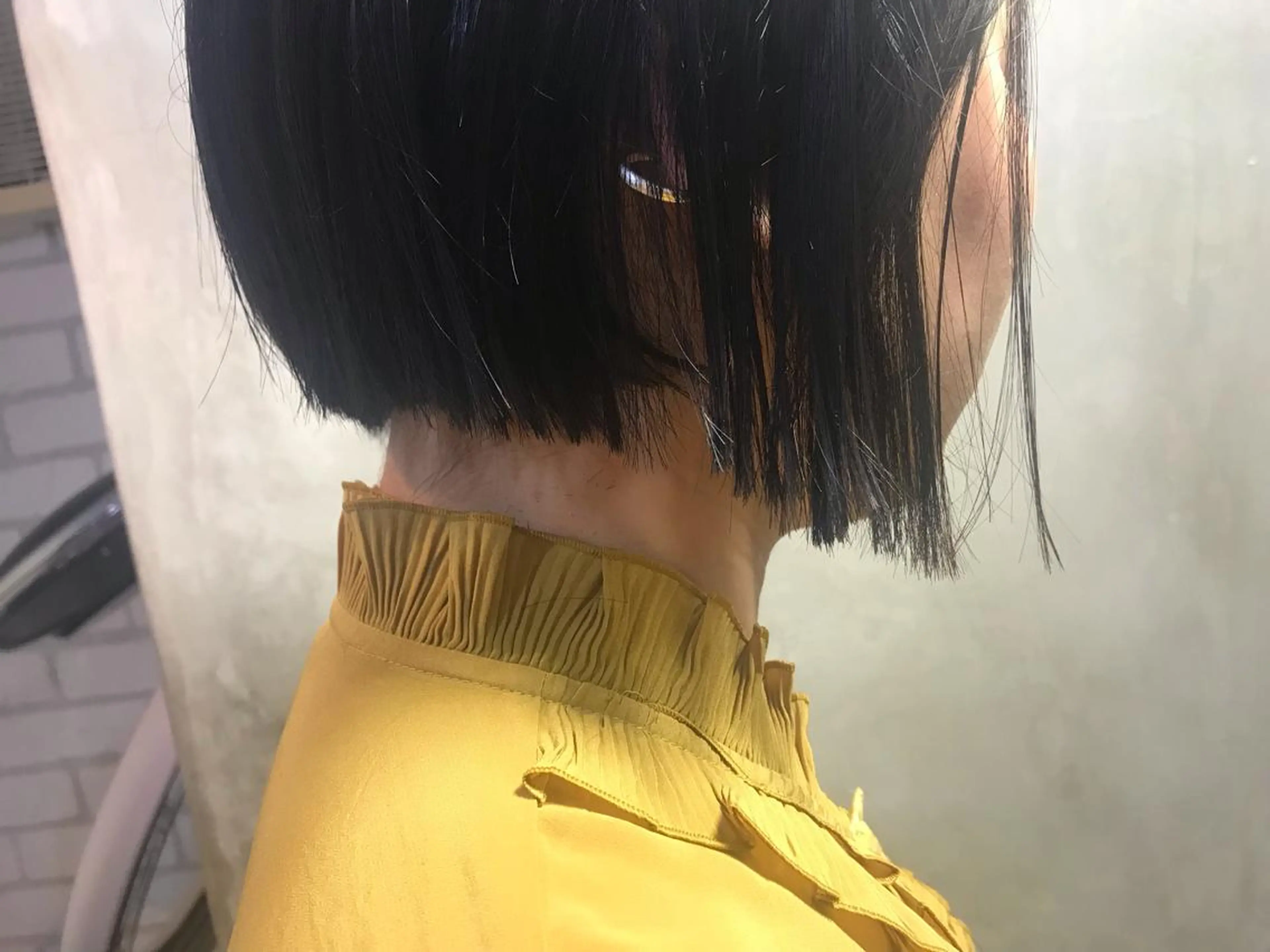 ショート カラー ヘアアレンジ 前下がりボブ ボブ stylist/蛯谷 珠里のヘアスタイル