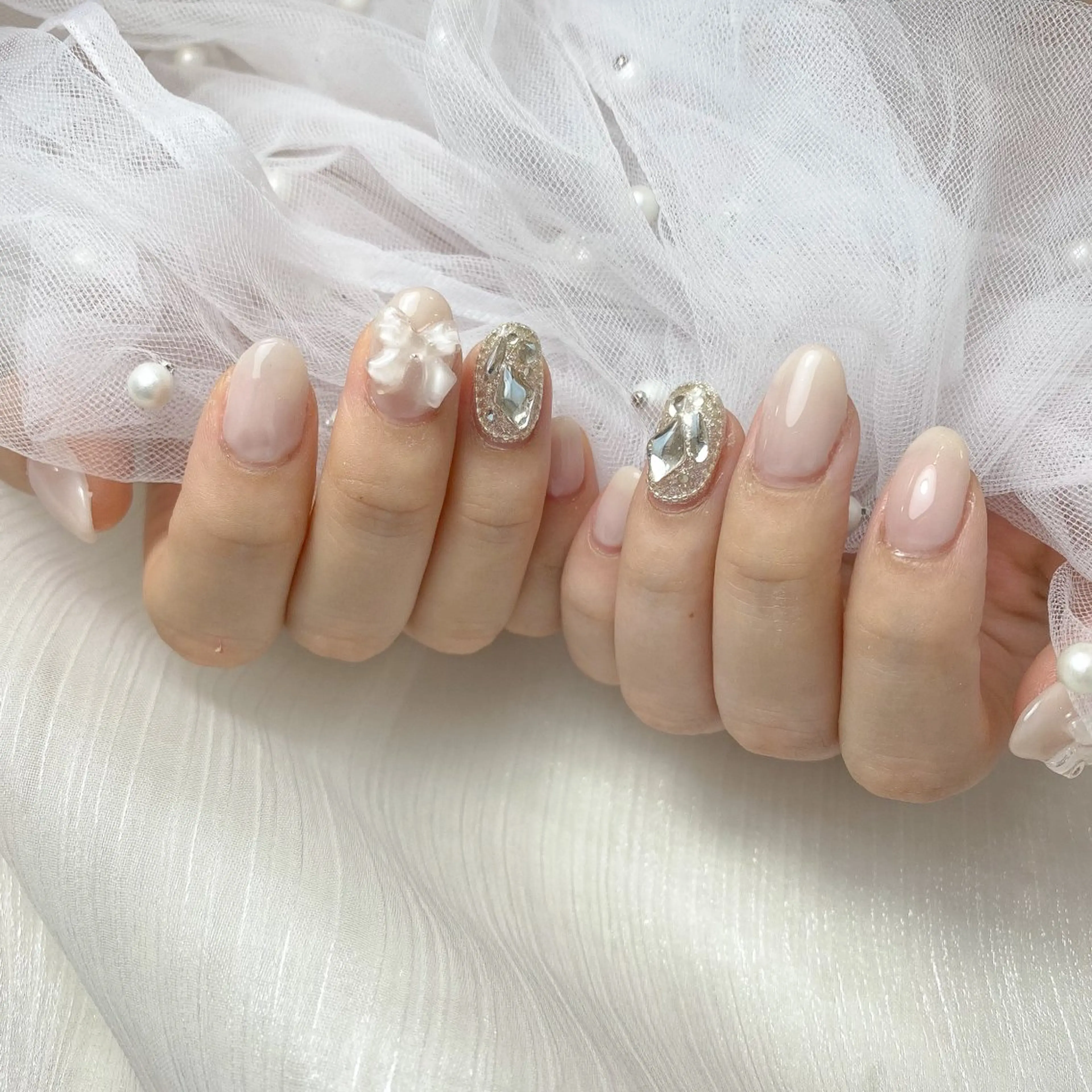 ネイル ネイル空間所属・muguet🎀 nailのネイルデザイン