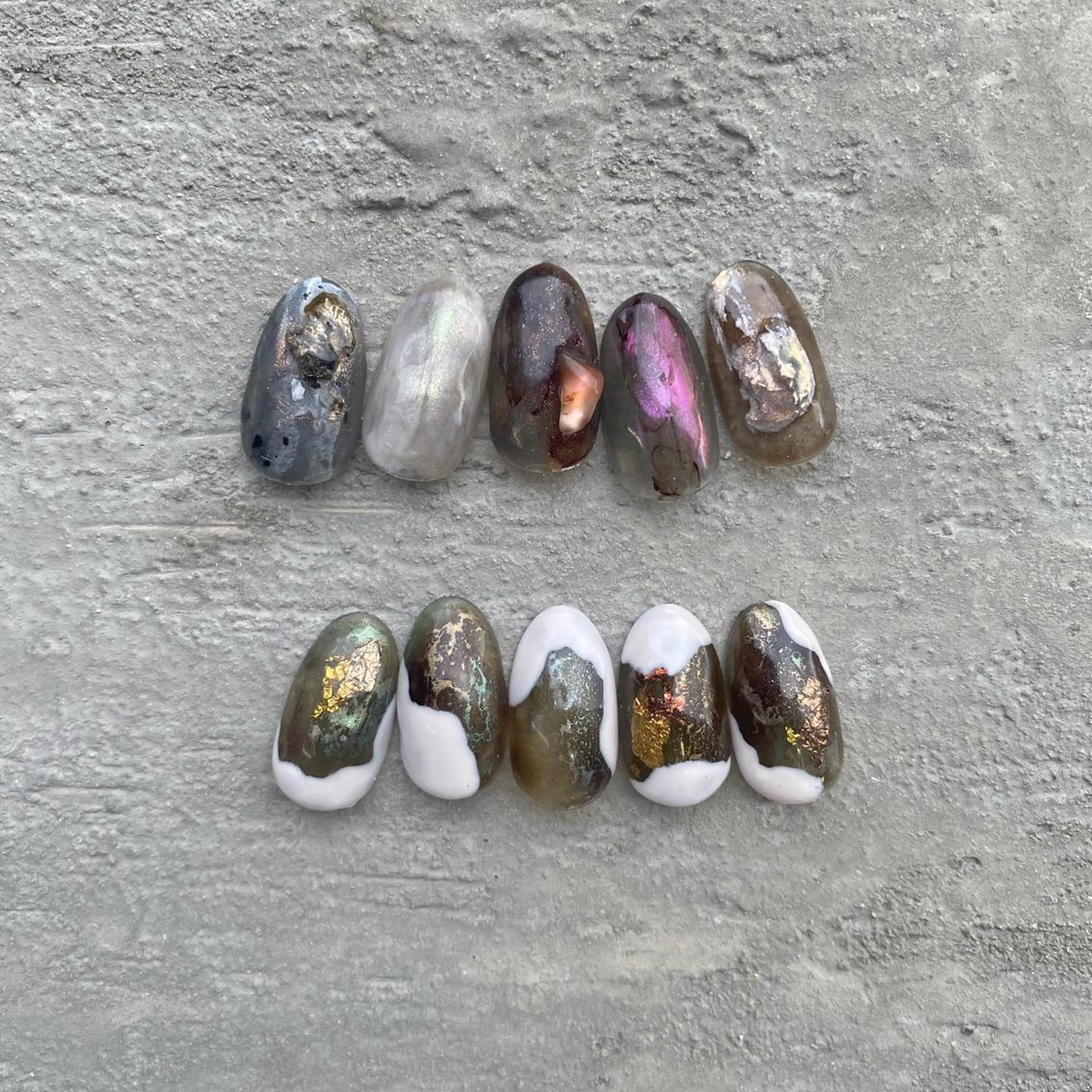 ネイル アートネイル ハンドネイル nable.所属・栗林 実莉のネイルデザイン