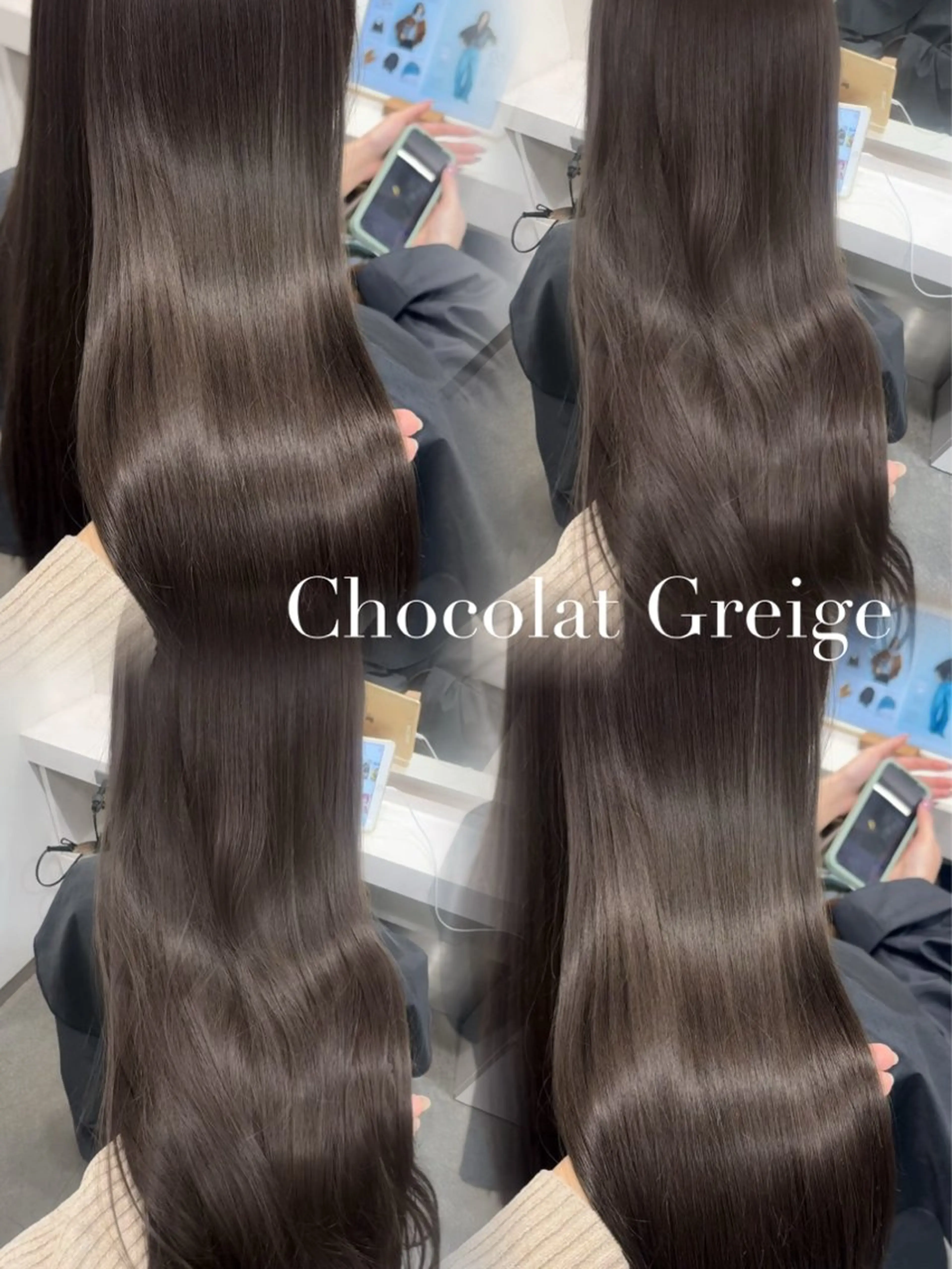 ロング カラー COALL nex the salon所属・Riria✨ レイヤーカットのヘアスタイル