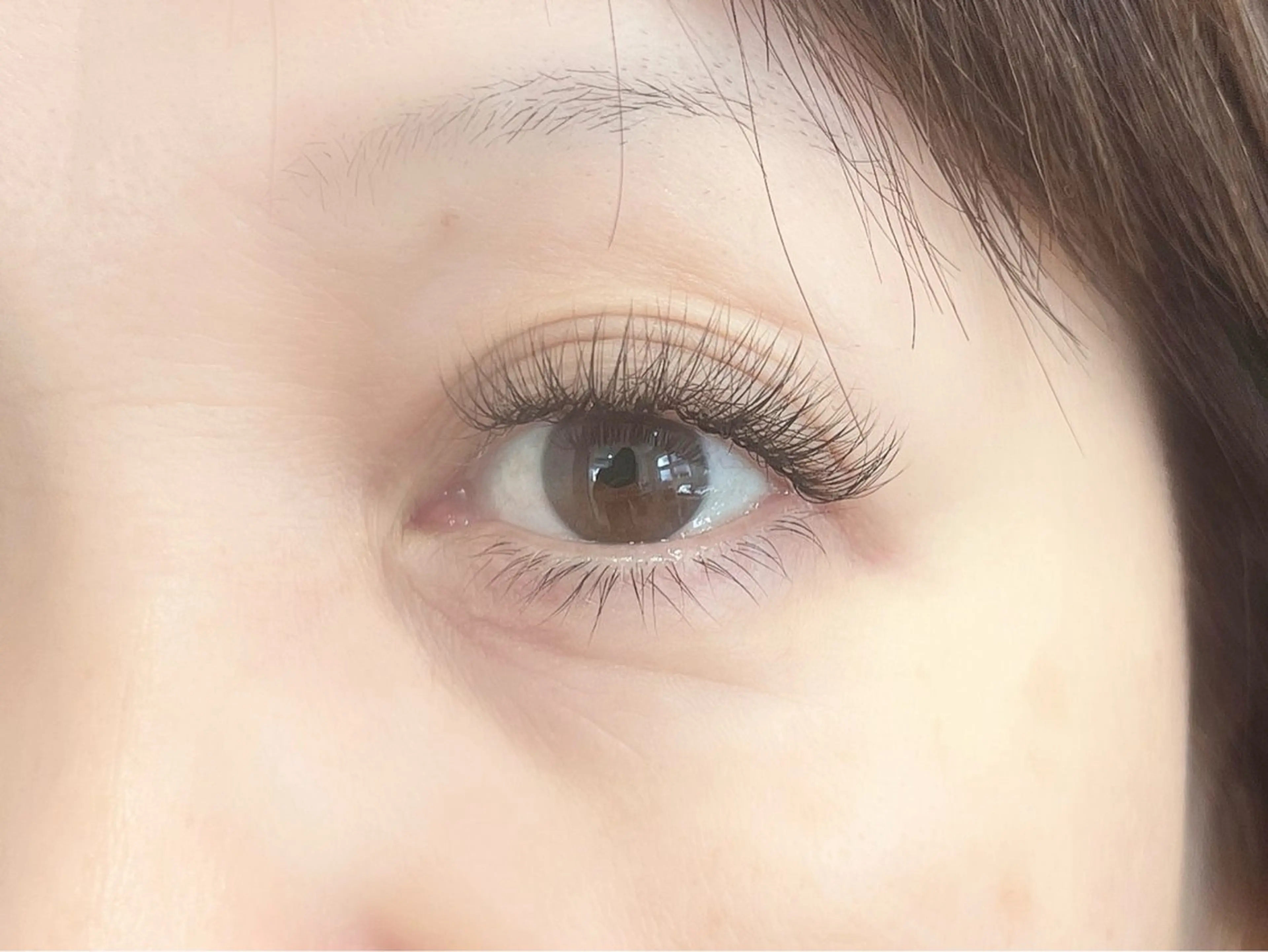 マツエク・マツパ フラットラッシュ ゴージャス ナチュラル マツエク 土居 夏美のマツエク・マツパデザイン