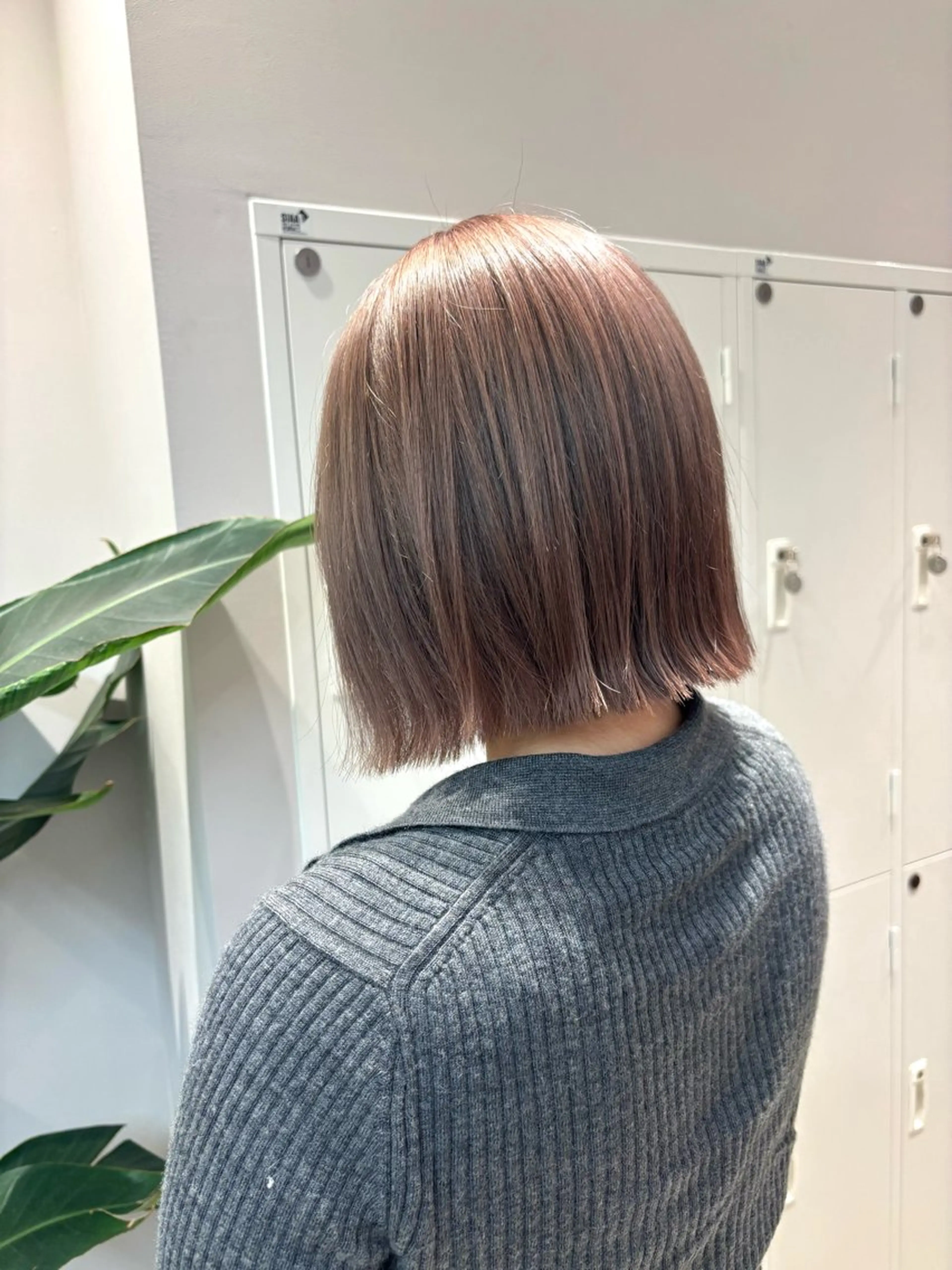 カラー カット ヘアカラー トリートメント ボブ/透明感カラー/ 似合わせ🌿高田知那のヘアスタイル