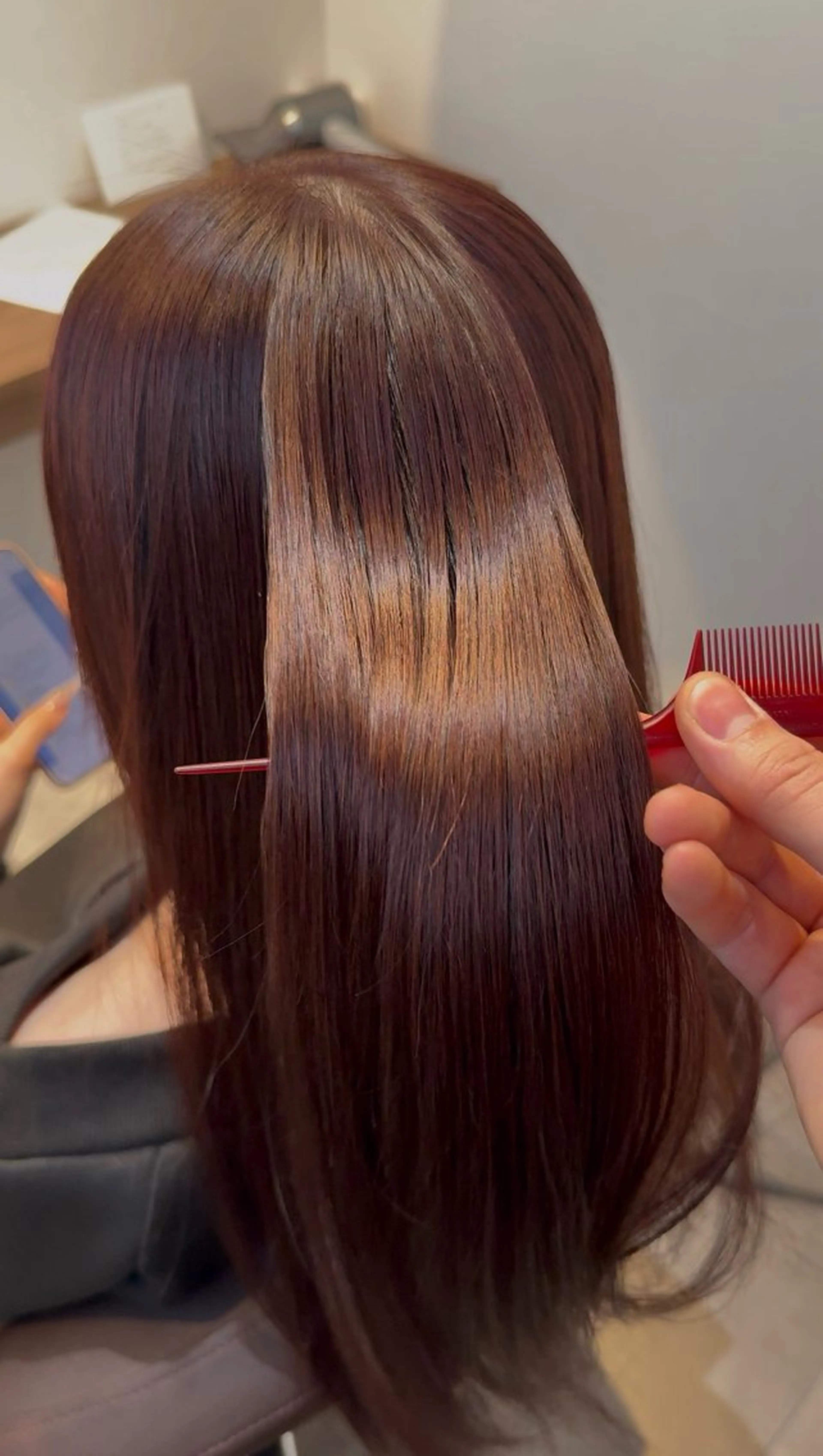 ロング 髪質改善 縮毛矯正 トリートメント ece.sie所属・ece.sie 💎ゆら💎のヘアスタイル