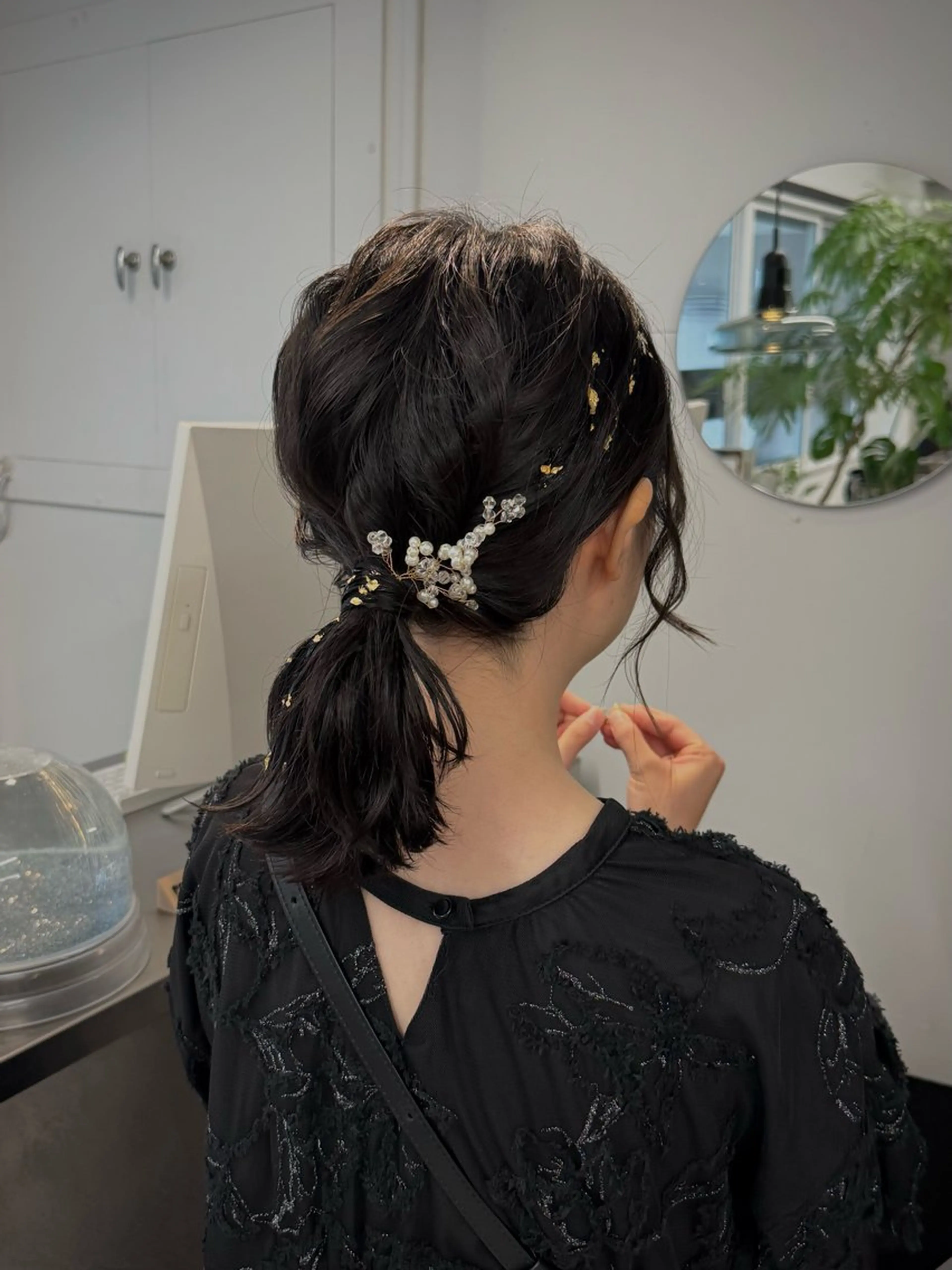 ミディアム ヘアセット INORI|レイヤー |ハッシュカットのヘアスタイル