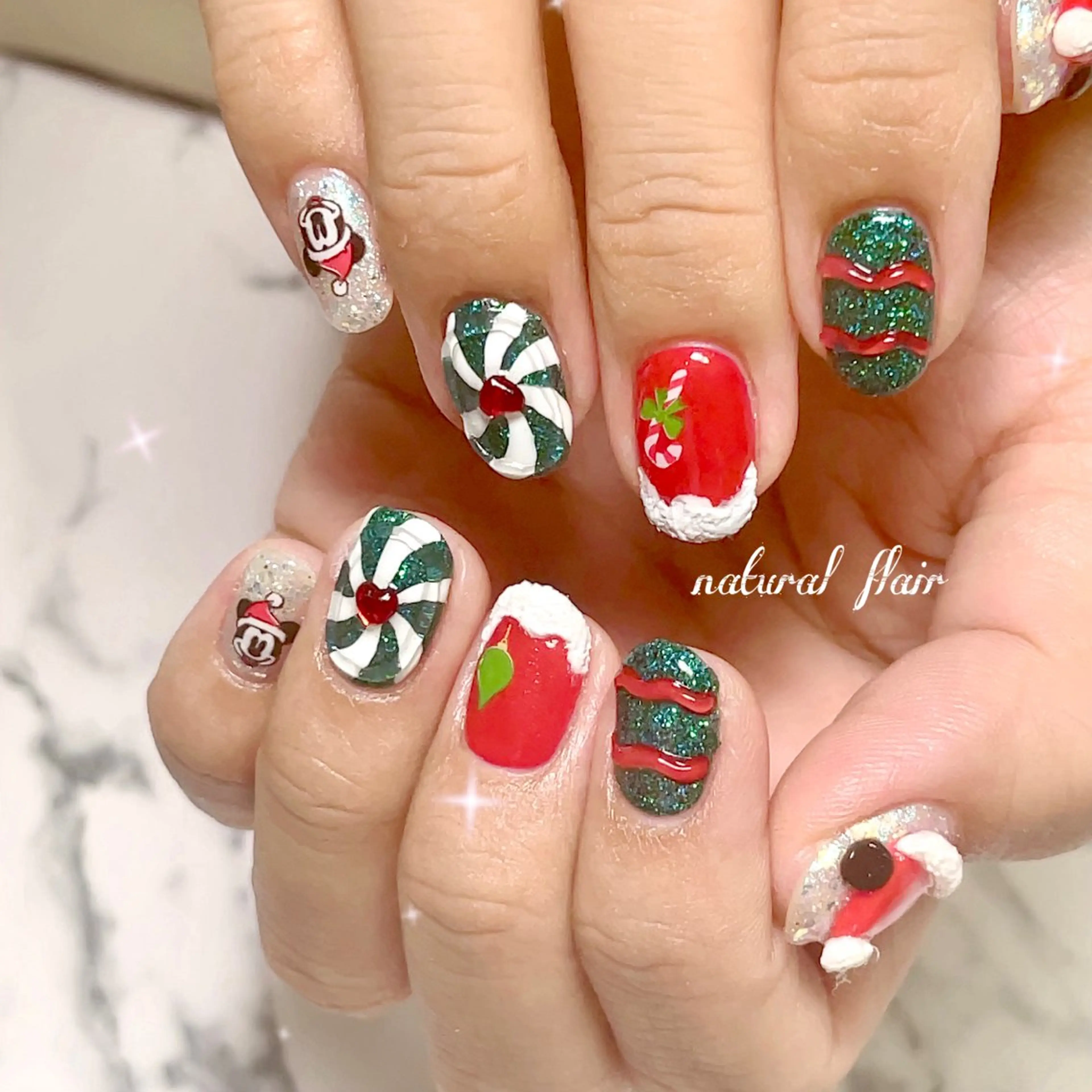 ネイル natural flairのネイルデザイン