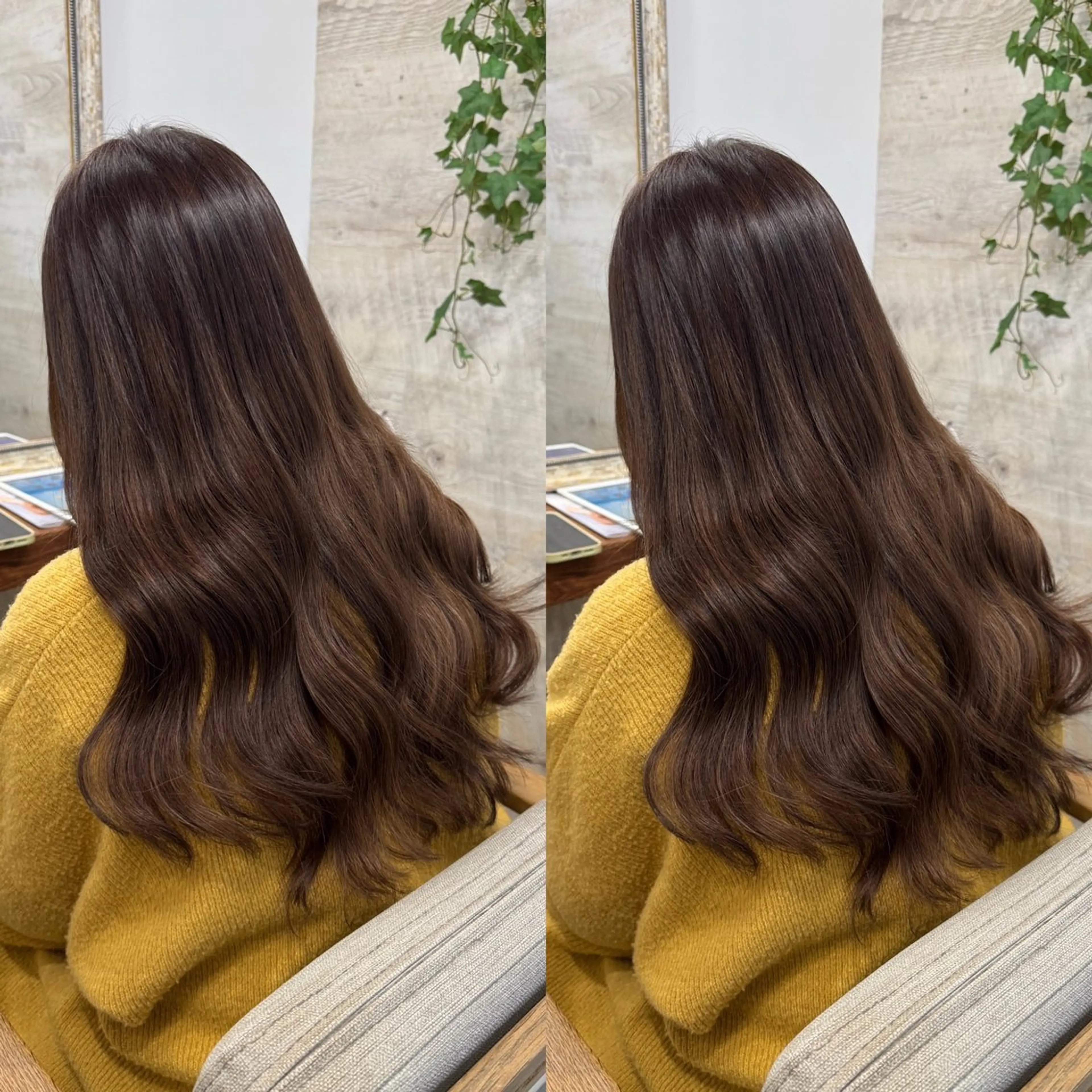 ロング カット ヘアカラー トリートメント F Beauty表参道所属・髪質改善/縮毛矯正/ 酸性ストレート/ガブのヘアスタイル