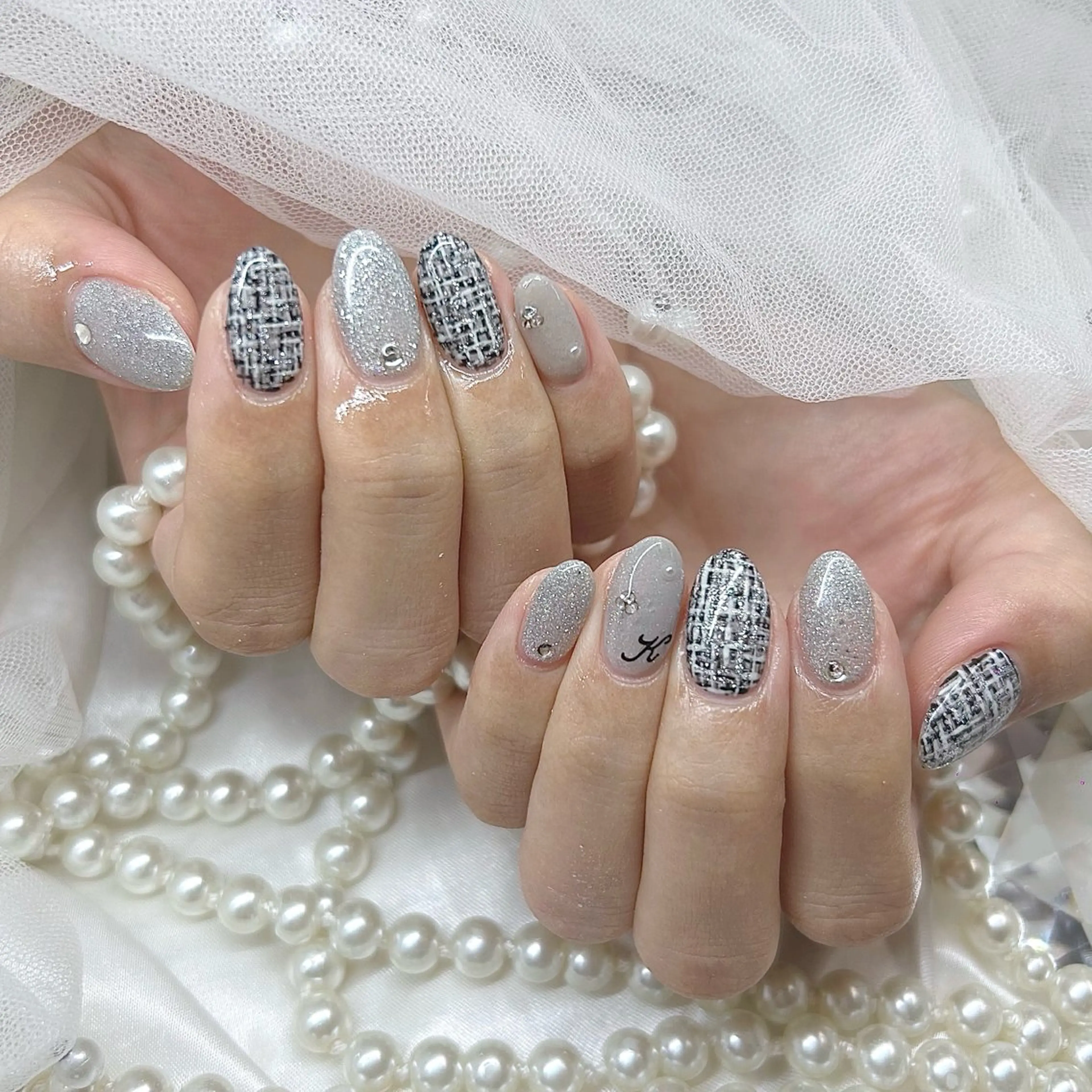 ショート ハンドネイル Nailsalon Angeのネイルデザイン