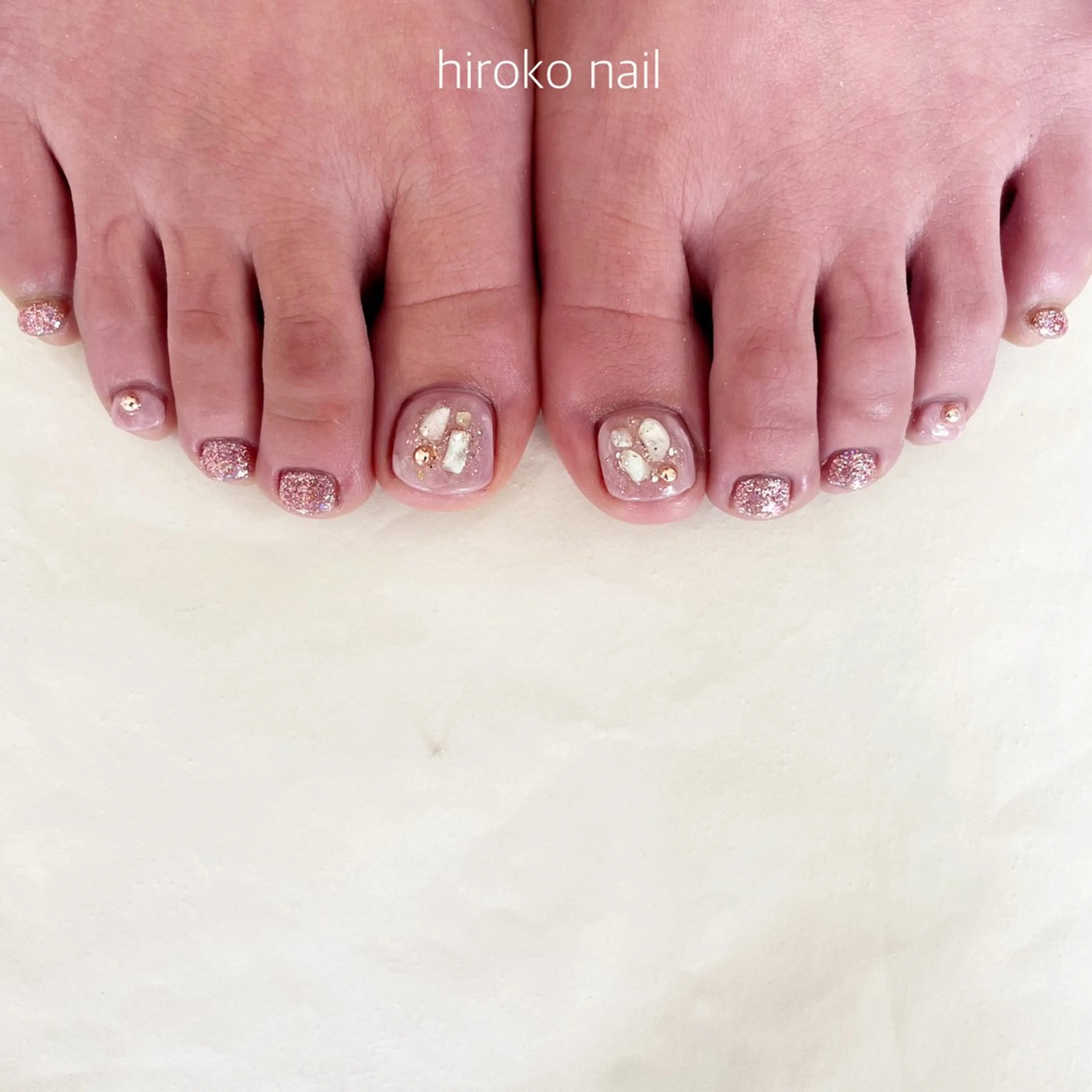 ネイル フットネイル hiroko nailのネイルデザイン