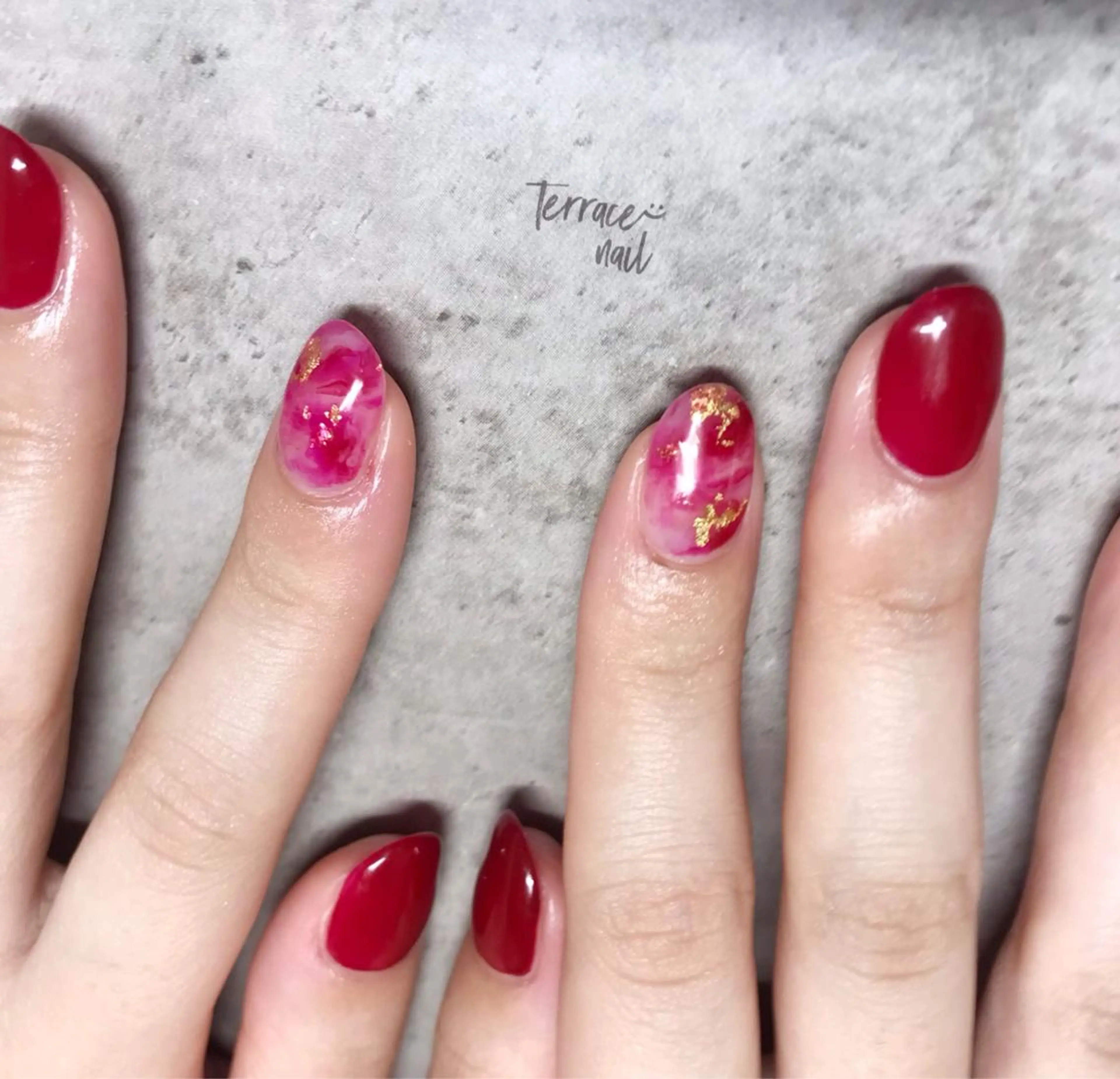 アートコース【アート2本】オフ・ケア込　店内デザインよりお選びいただけます。の写真