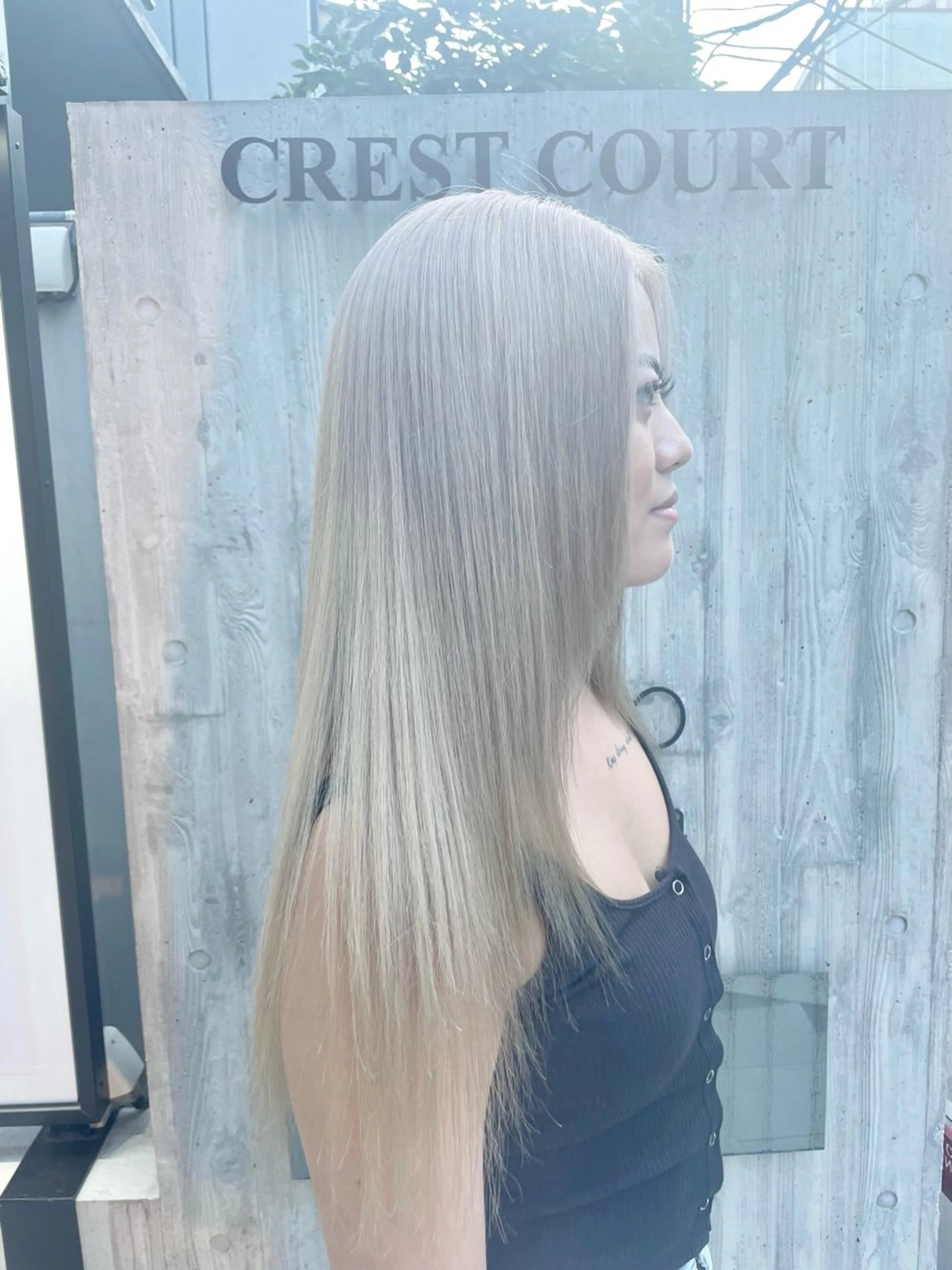 ロング カラー ヘアカラー トリートメント ザクザクレイヤー 🍀/ブリーチ/小田のヘアスタイル